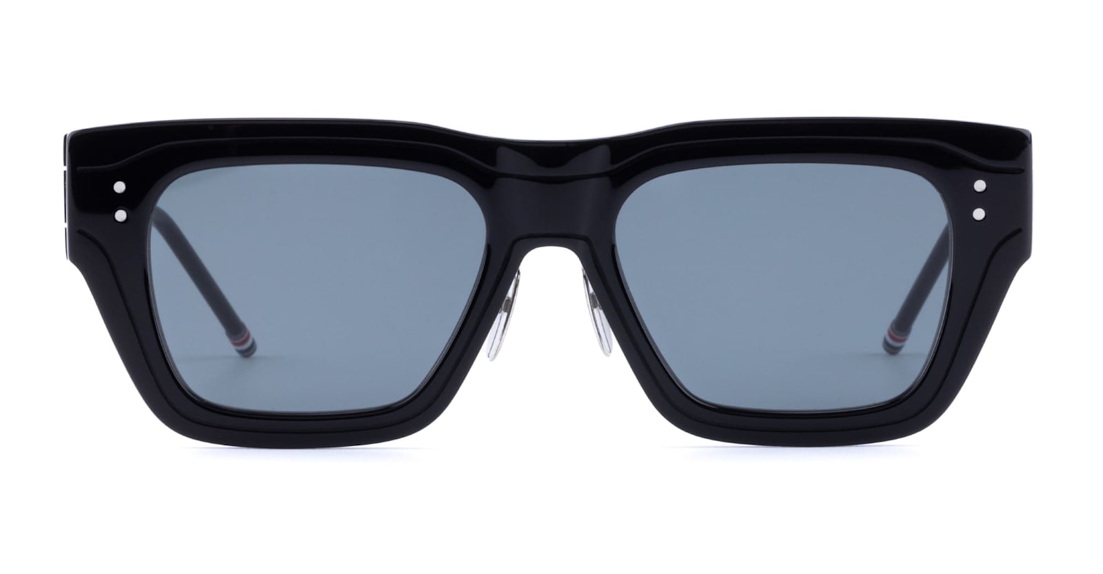 Thom Browne Rectangular - Black / Asian Fit Sunglasses