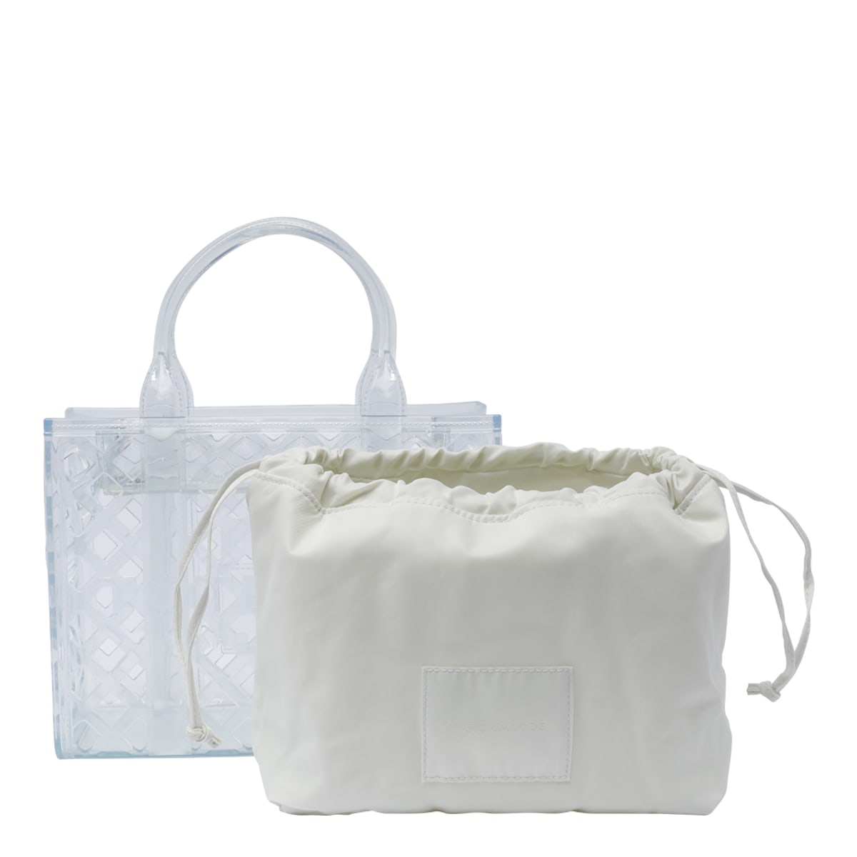 Shop Marc Jacobs The Small Tote Bag In White