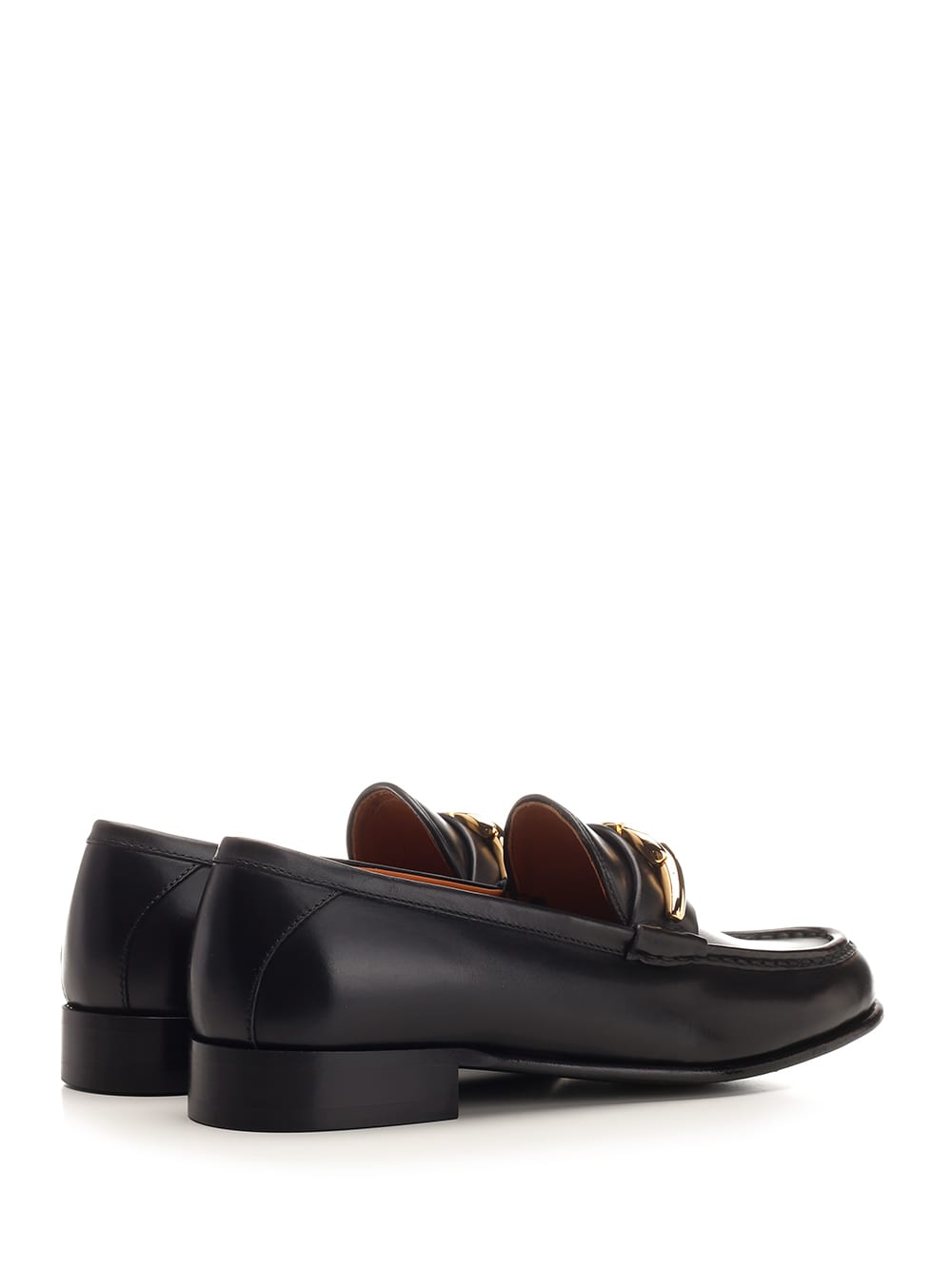 Shop Valentino Black Vlogo The Bold Edition Loafer