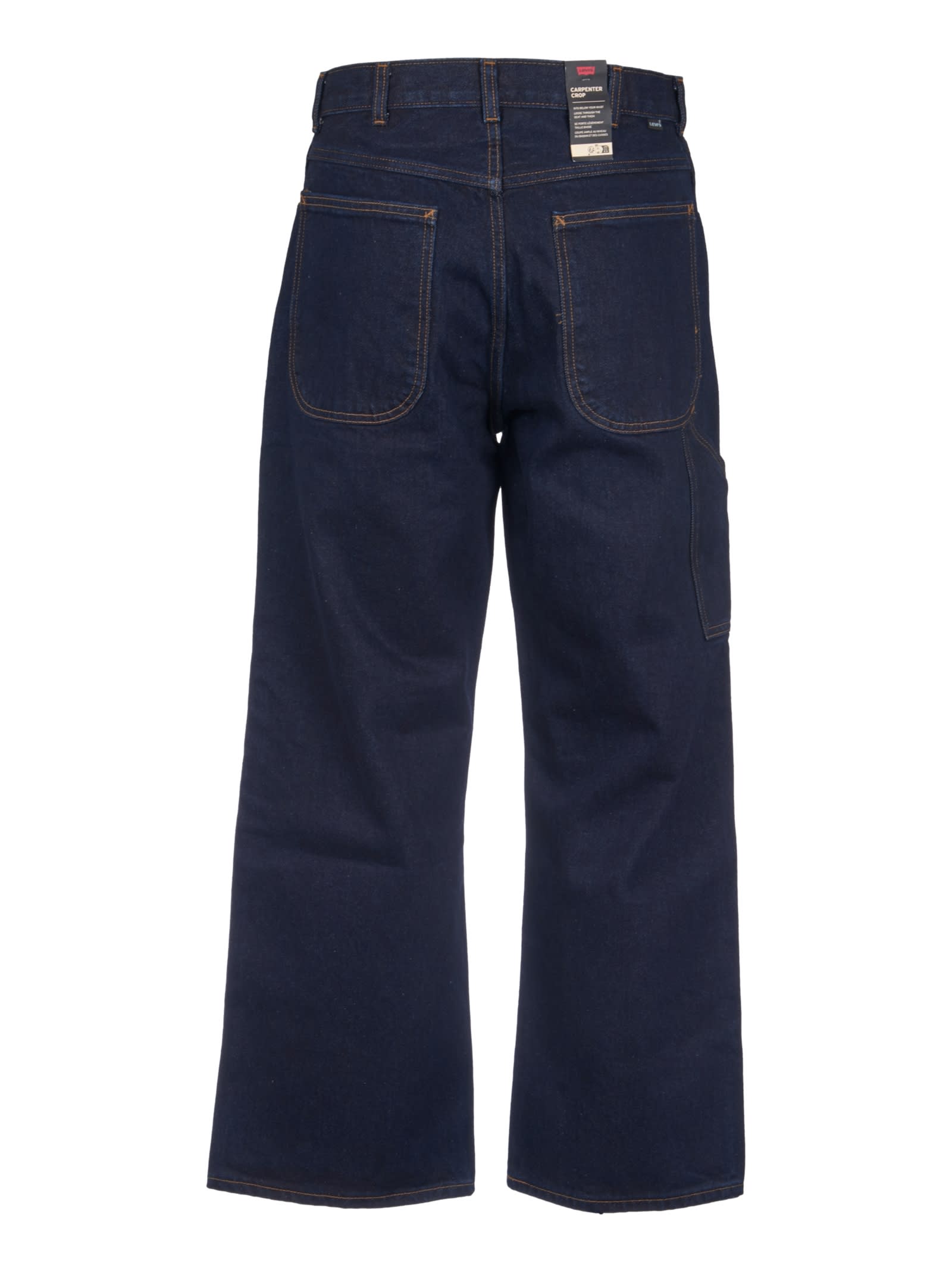 Shop Levi's Buttoned Classic Jeans In Blue