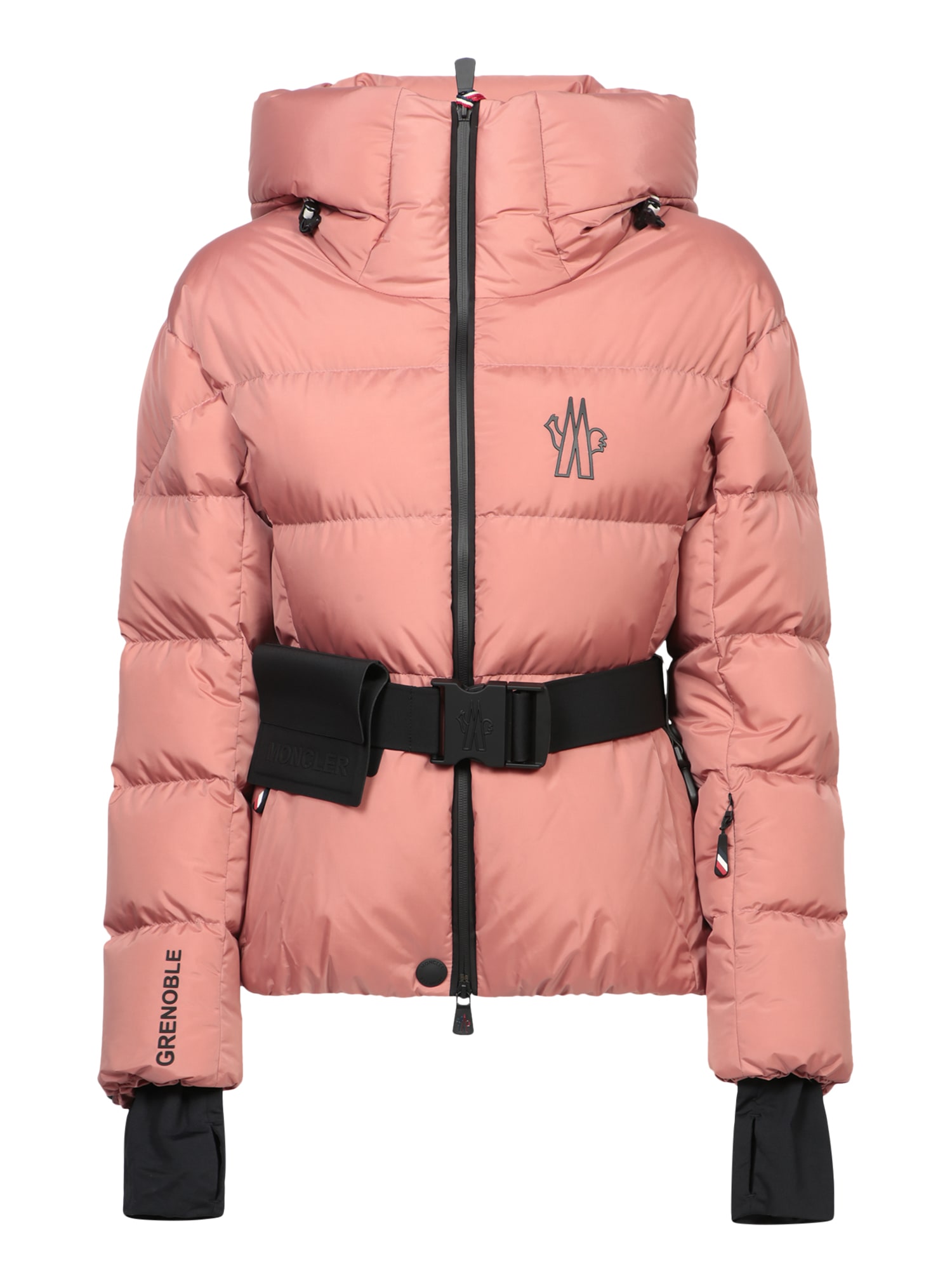 Shop Moncler Bouquetin Pink Jacket