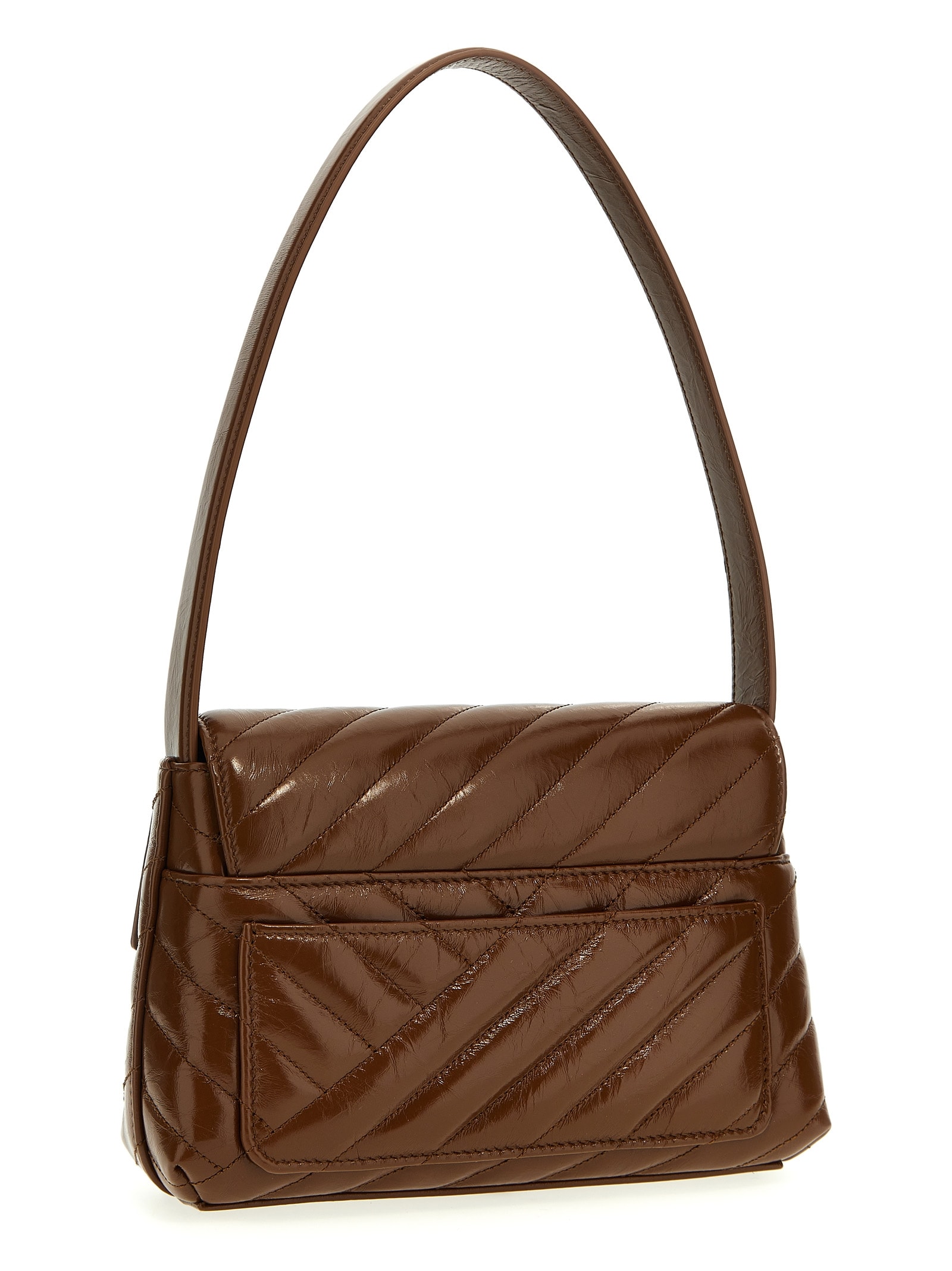 Shop Dolce & Gabbana Lop Shoulder Bag In Brown