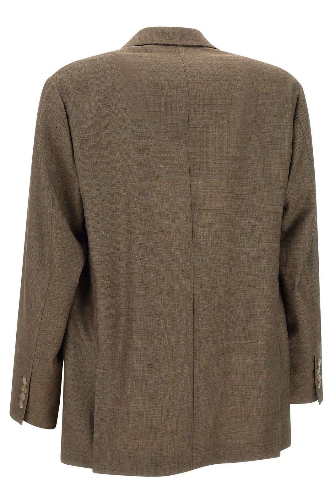 Emporio Armani Super 130's Wool Tobacco Blazer