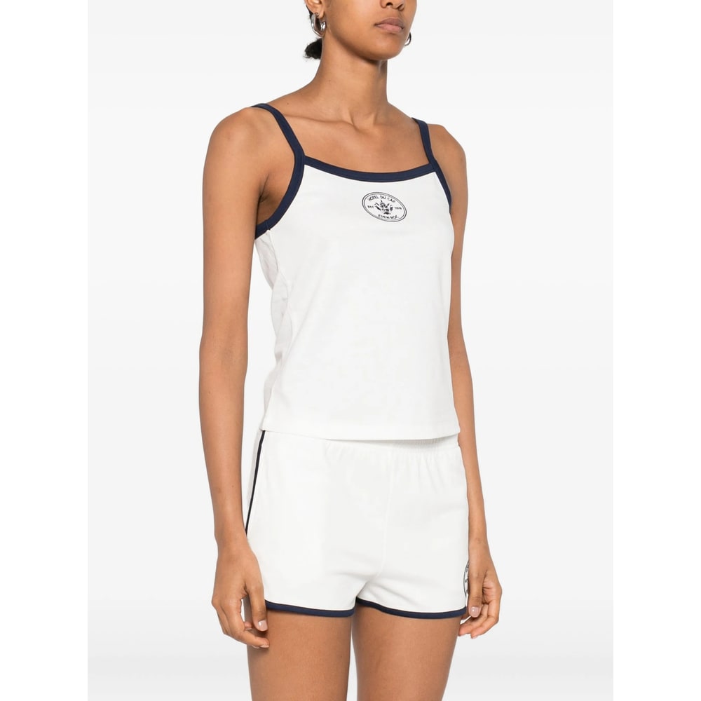 Sporty & Rich Top In White