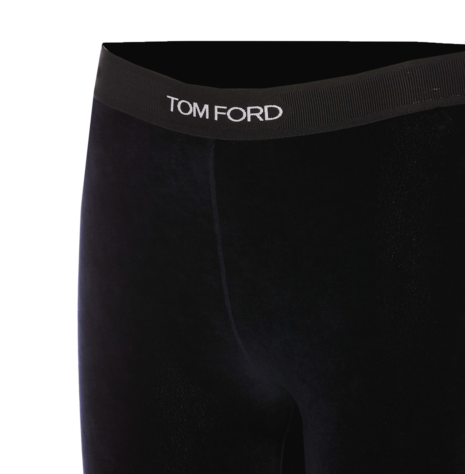 Tom Ford Stretch Lychra Leggings In Midnight Blue