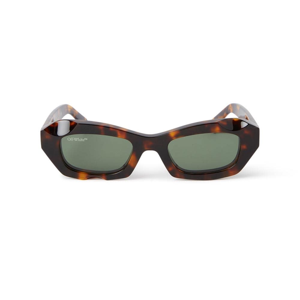 Off-white Venezia Havana Sunglasses In Havana/verde