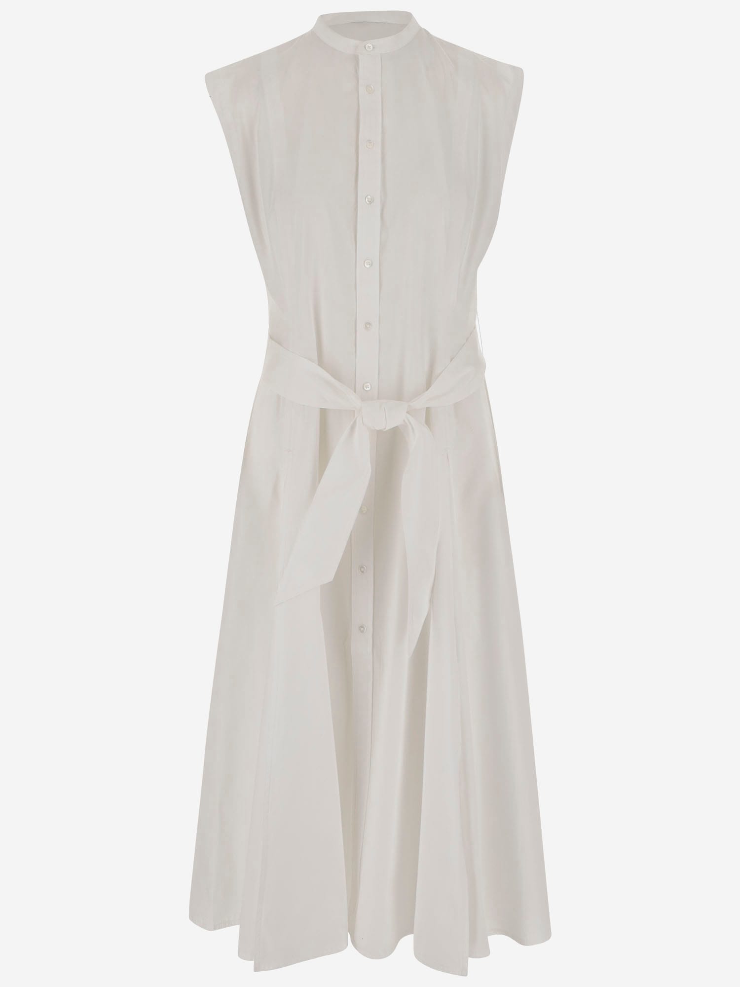 Polo Ralph Lauren Short Sleeves Svan Day Dress In White