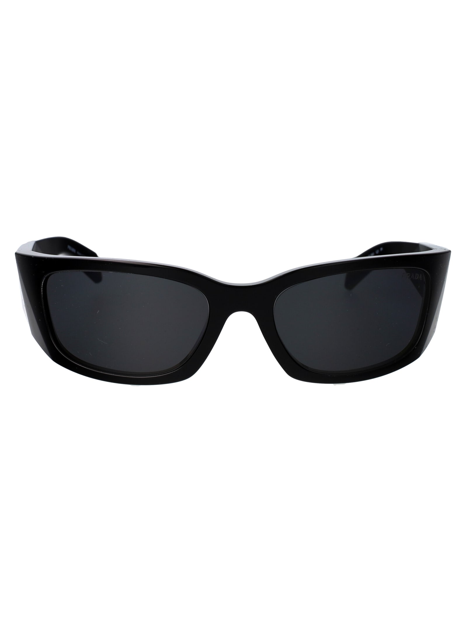 Prada 0pr A14s Sunglasses In 1ab5s0 Black