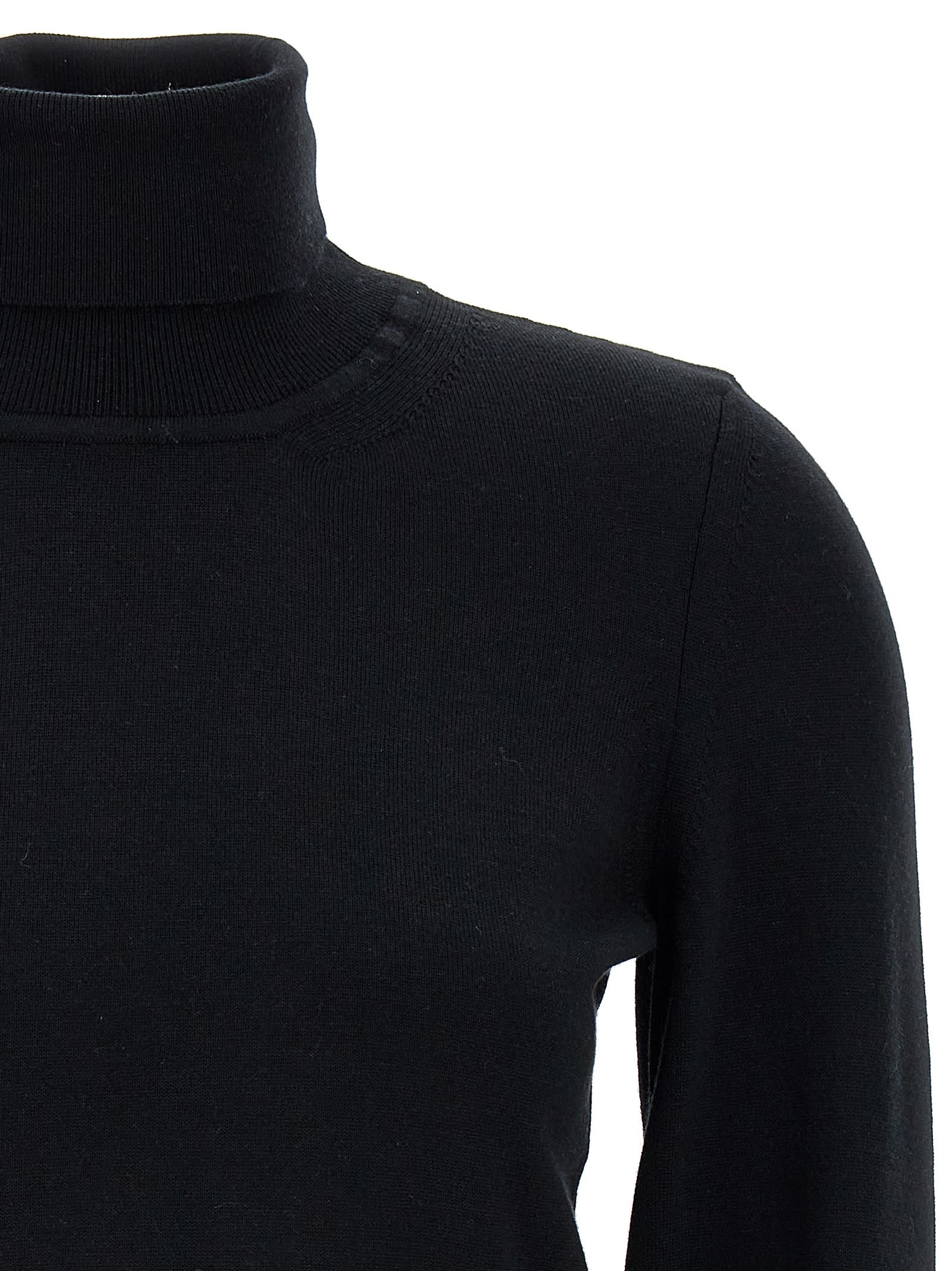 Shop Antonino Valenti Enriette Turtleneck Sweater In Black