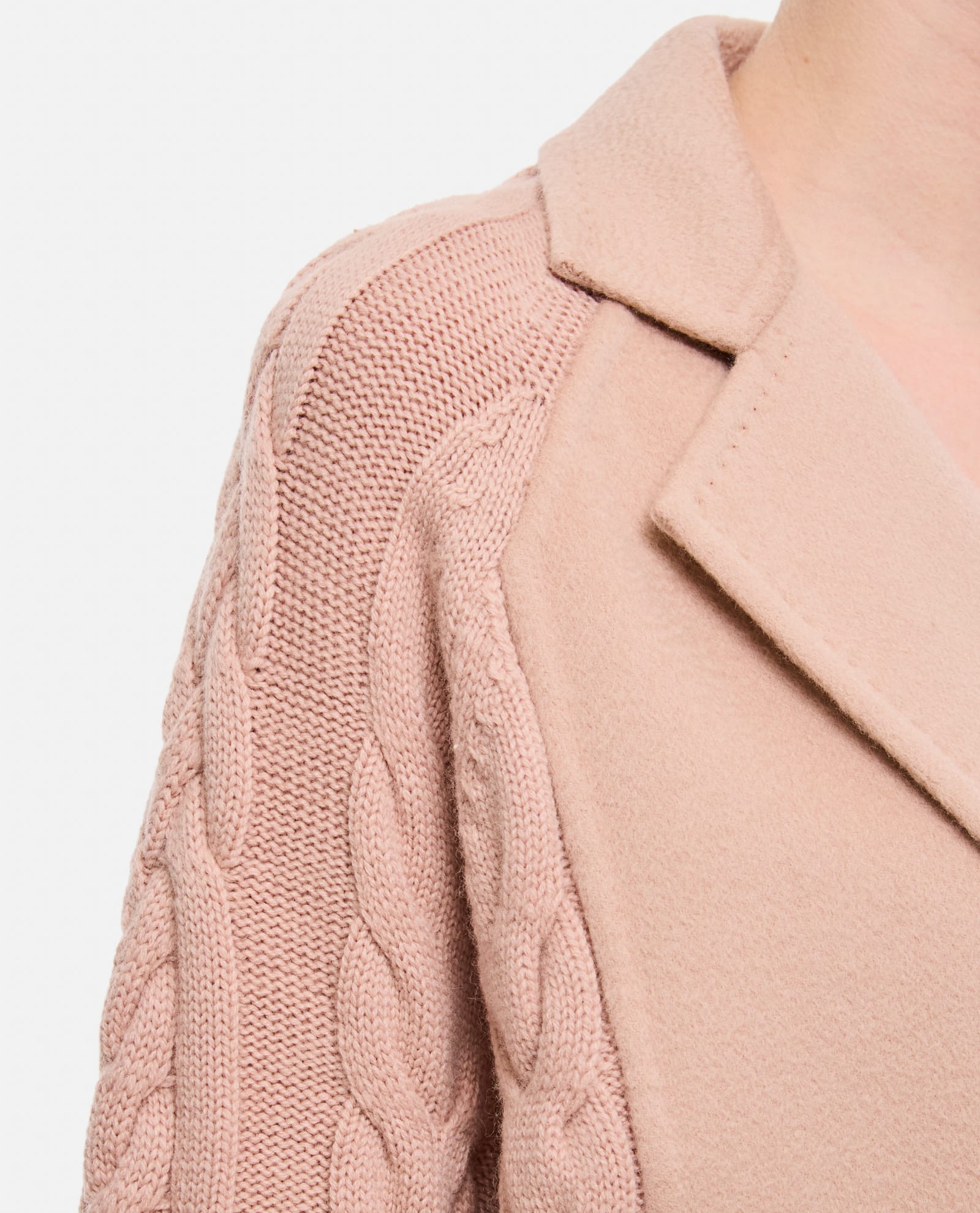 Shop Max Mara Micio Cardigan In Pink