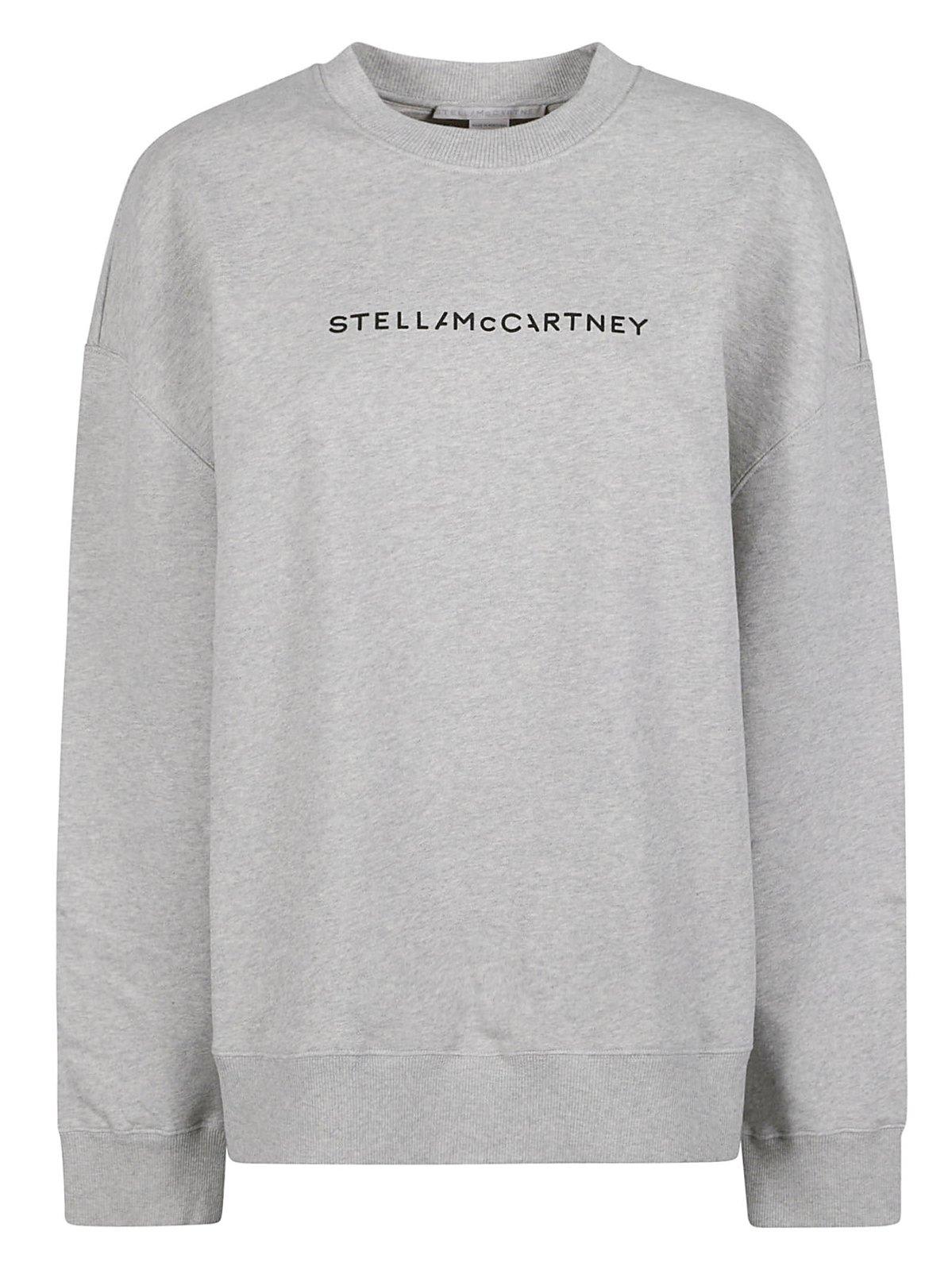 STELLA MCCARTNEY LOGO PRINTED CREWNECK SWEATSHIRT 