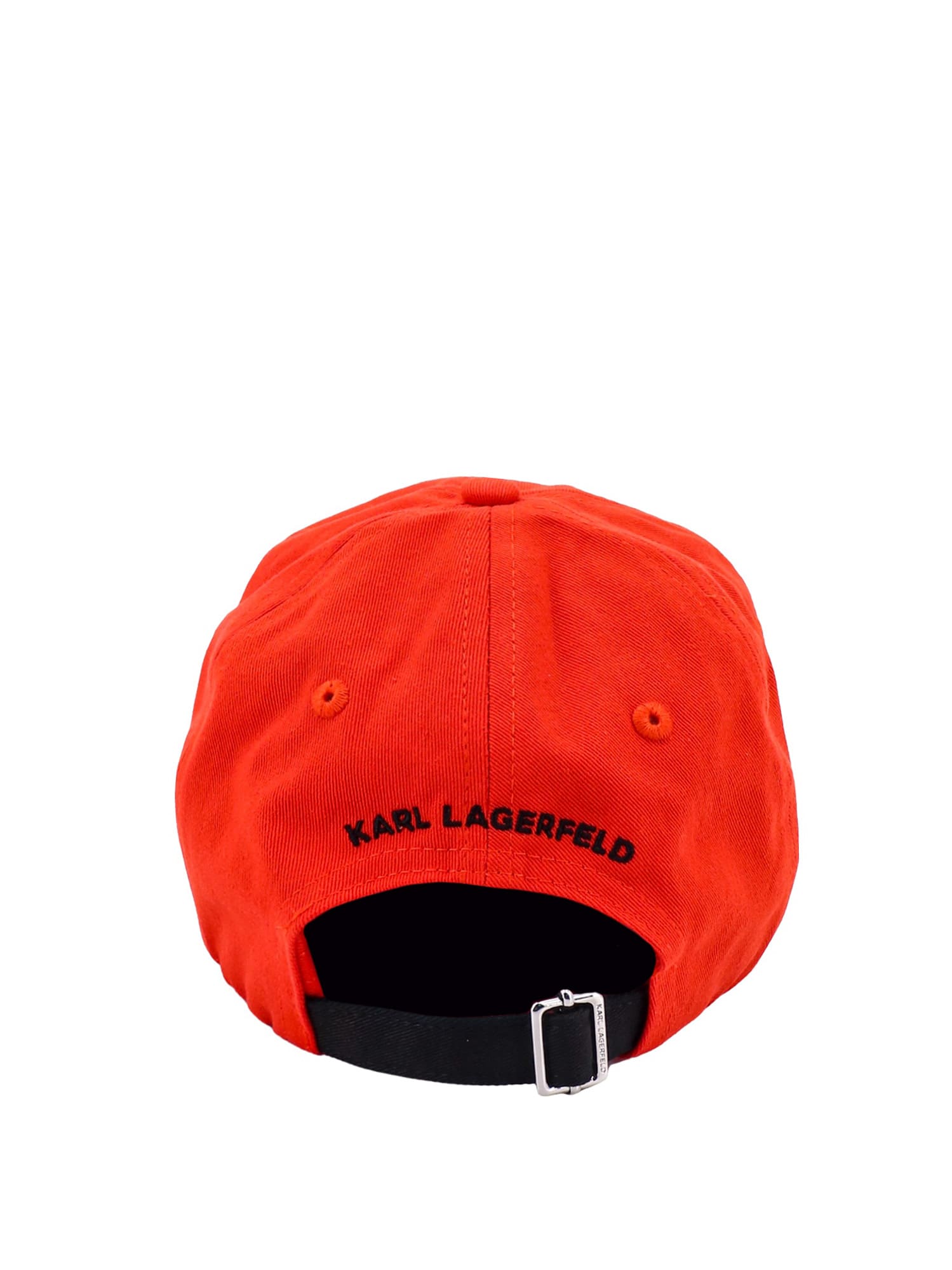 Shop Karl Lagerfeld Hat In Red