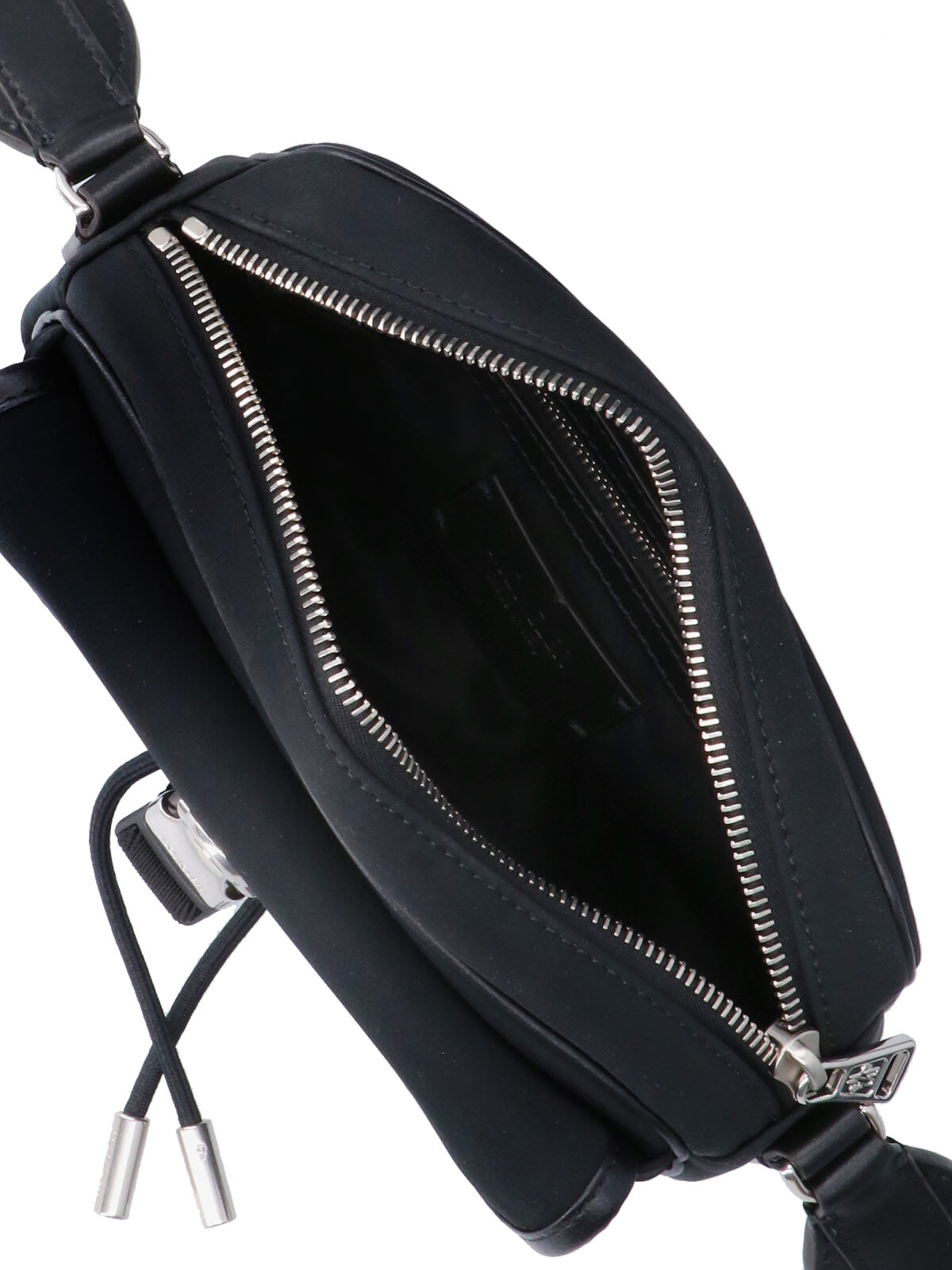 Moncler Canvas Trick Crossbody Bag In Black