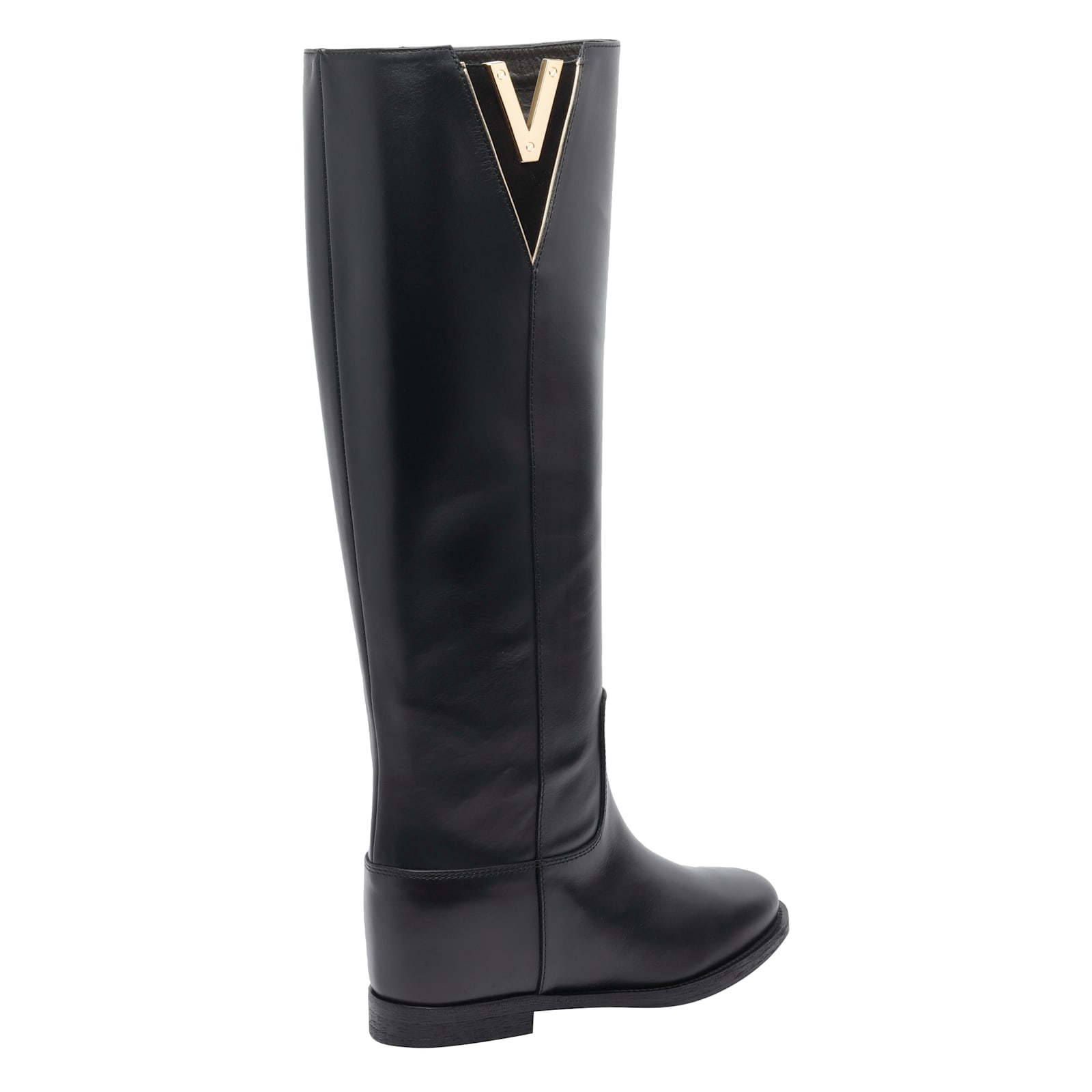 Via Roma 15 V Boots In Animal Print