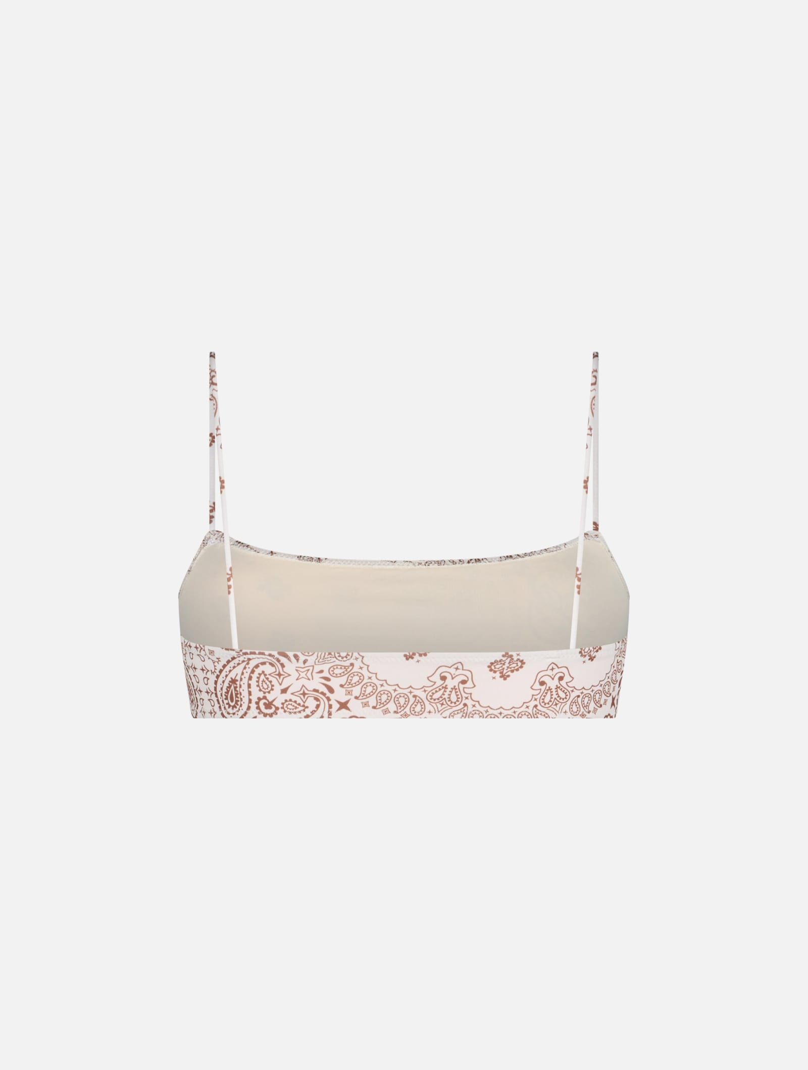 Mc2 Saint Barth Woman Bandanna Bralette Beach Top Sadie In White