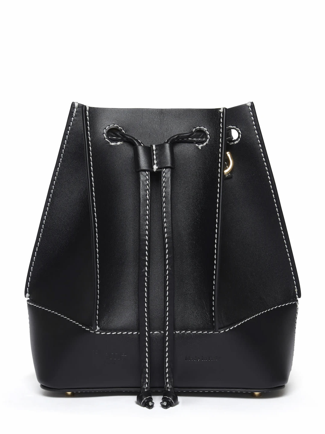 Click to view more detailed imagery on our partner's website Elleme Canalè Bucket Bag In Black