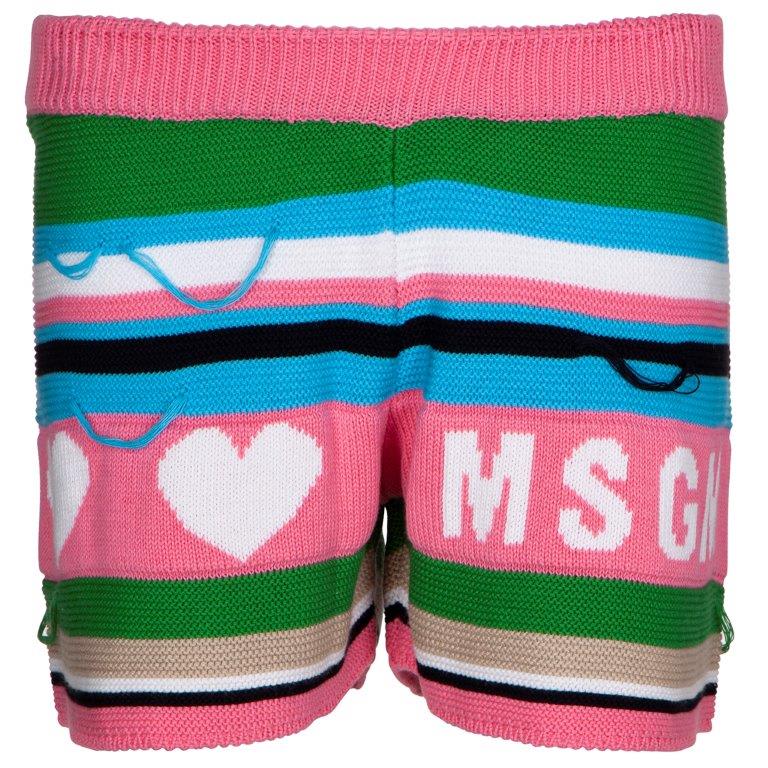 Msgm Kids' Shorts Casual Rosa In Pink