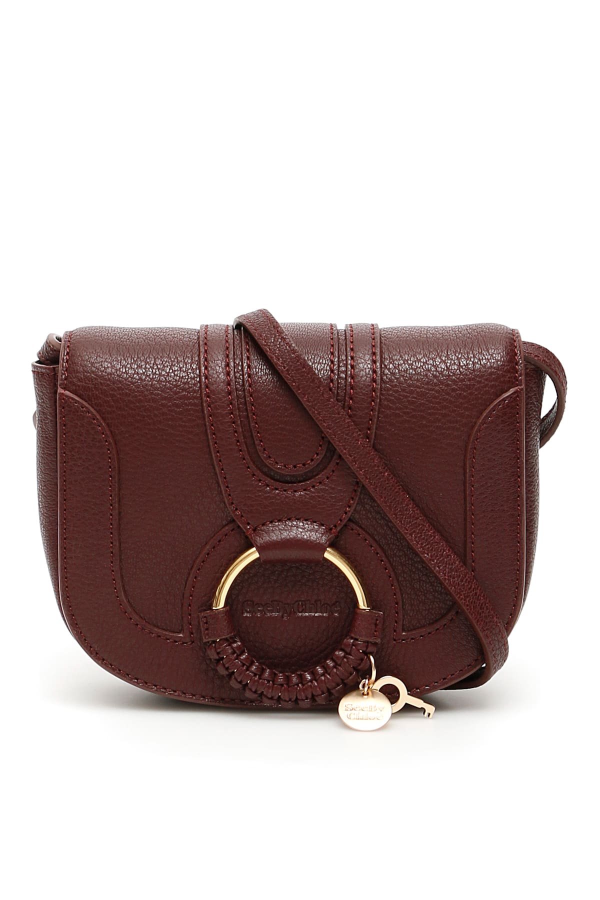 See by Chloé See by Chloé Mini Hana Shoulder Bag - BURGUNDY (Red ...