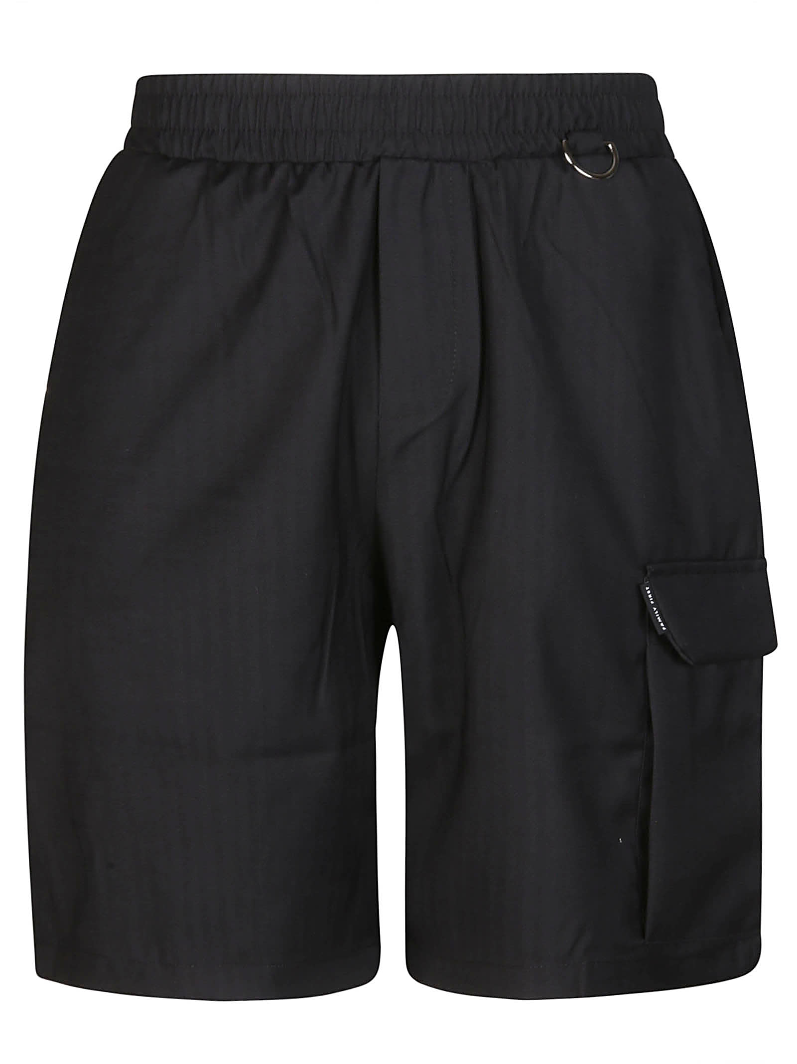 Shop Family First Milano New Cargo Short In Black