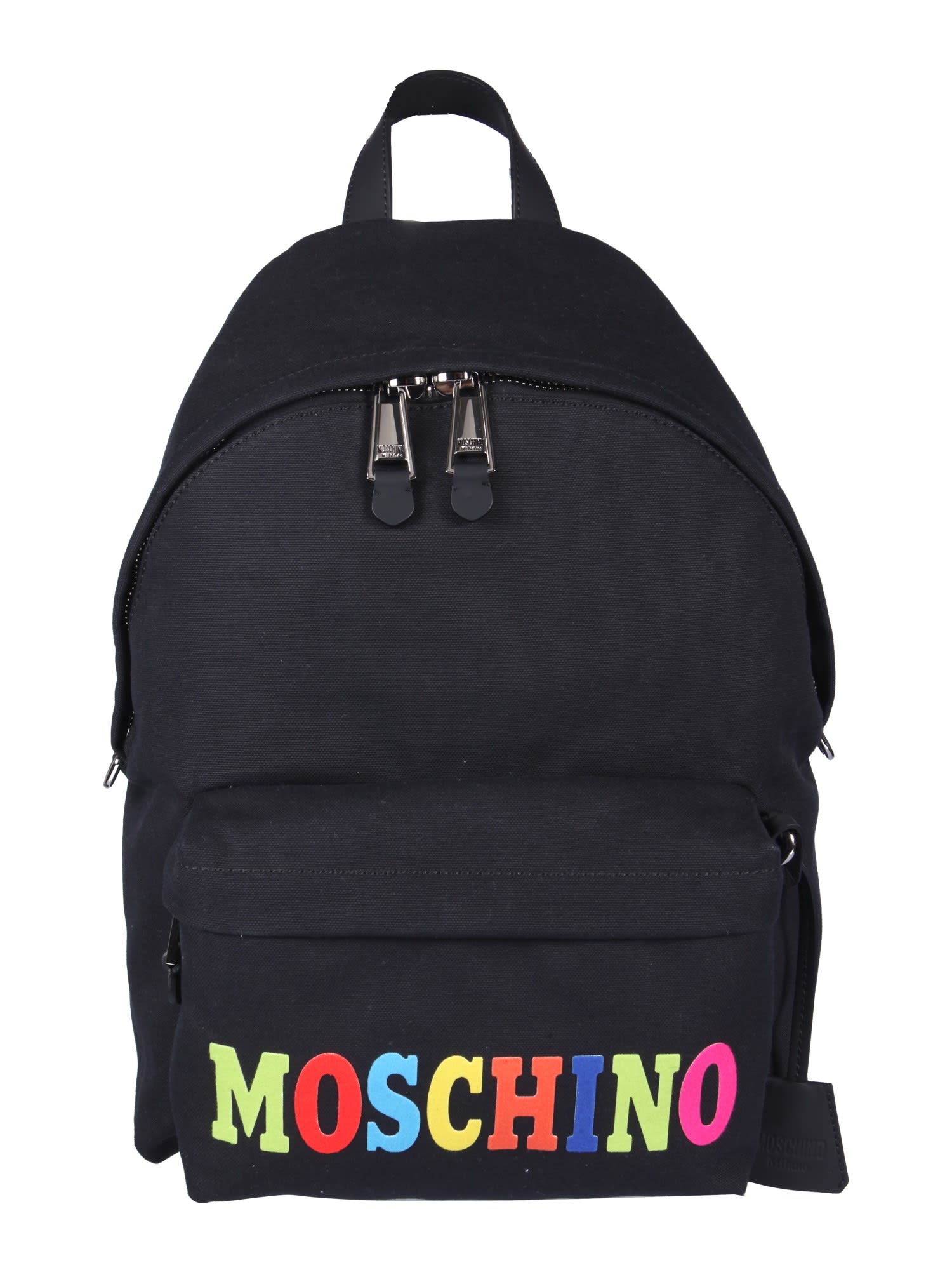Moschino Canvas Backpack