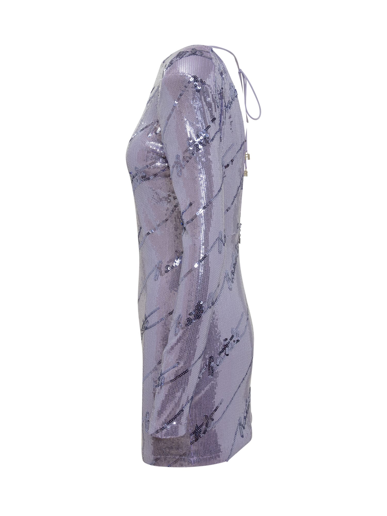 ROTATE BIRGER CHRISTENSEN SEQUIN MINI DRESS L/S