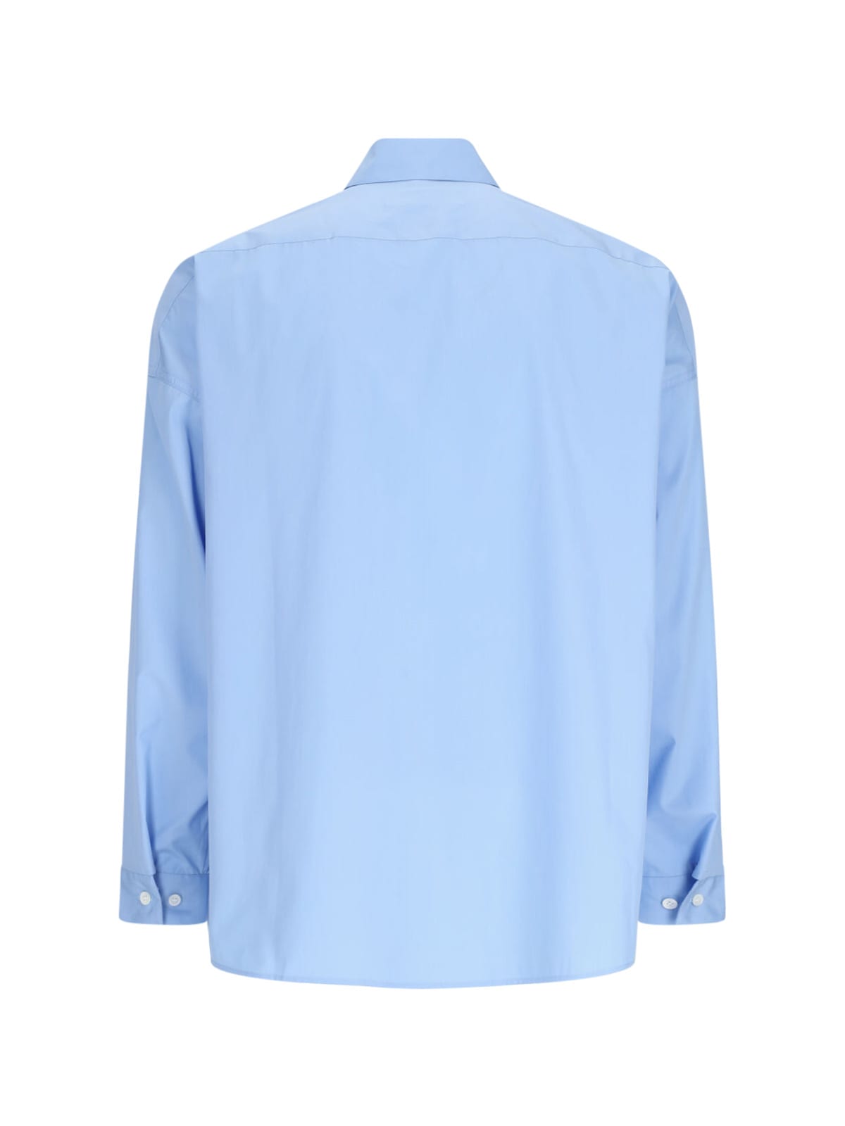 Marni Logo Shirt In Blue