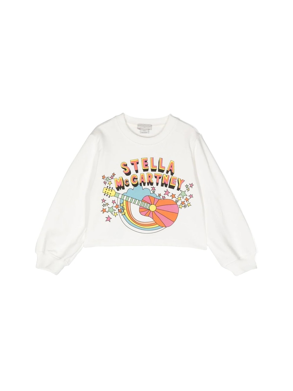 Stella McCartney Kids Girls Black Circle Logo Sweatshirt - 6 Years