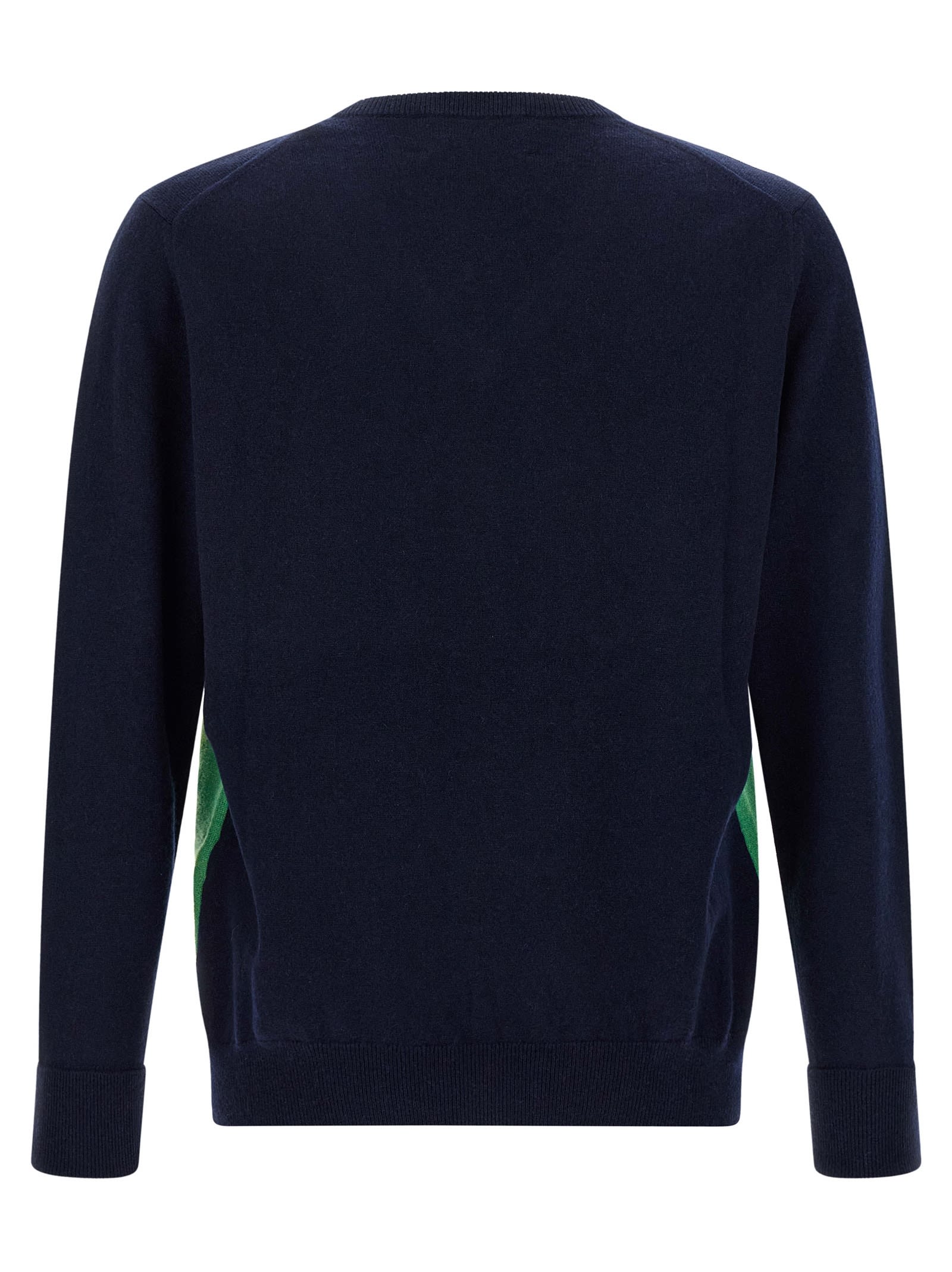 Ballantyne Argyle Pattern Sweater Sweaters And Cardigans Blue In Blue