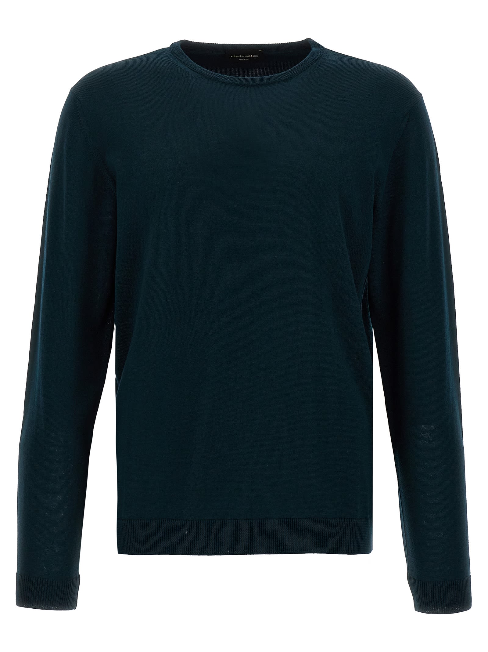 Shop Roberto Collina Crew-neck Sweater In Green