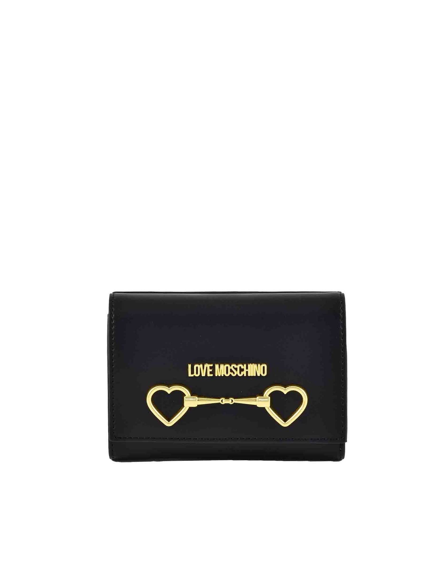 Love Moschino Womens Black Wallet