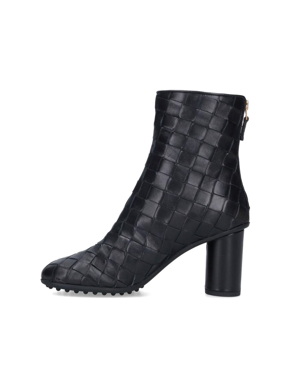 Shop Bottega Veneta Atomic Ankle Boots In Black