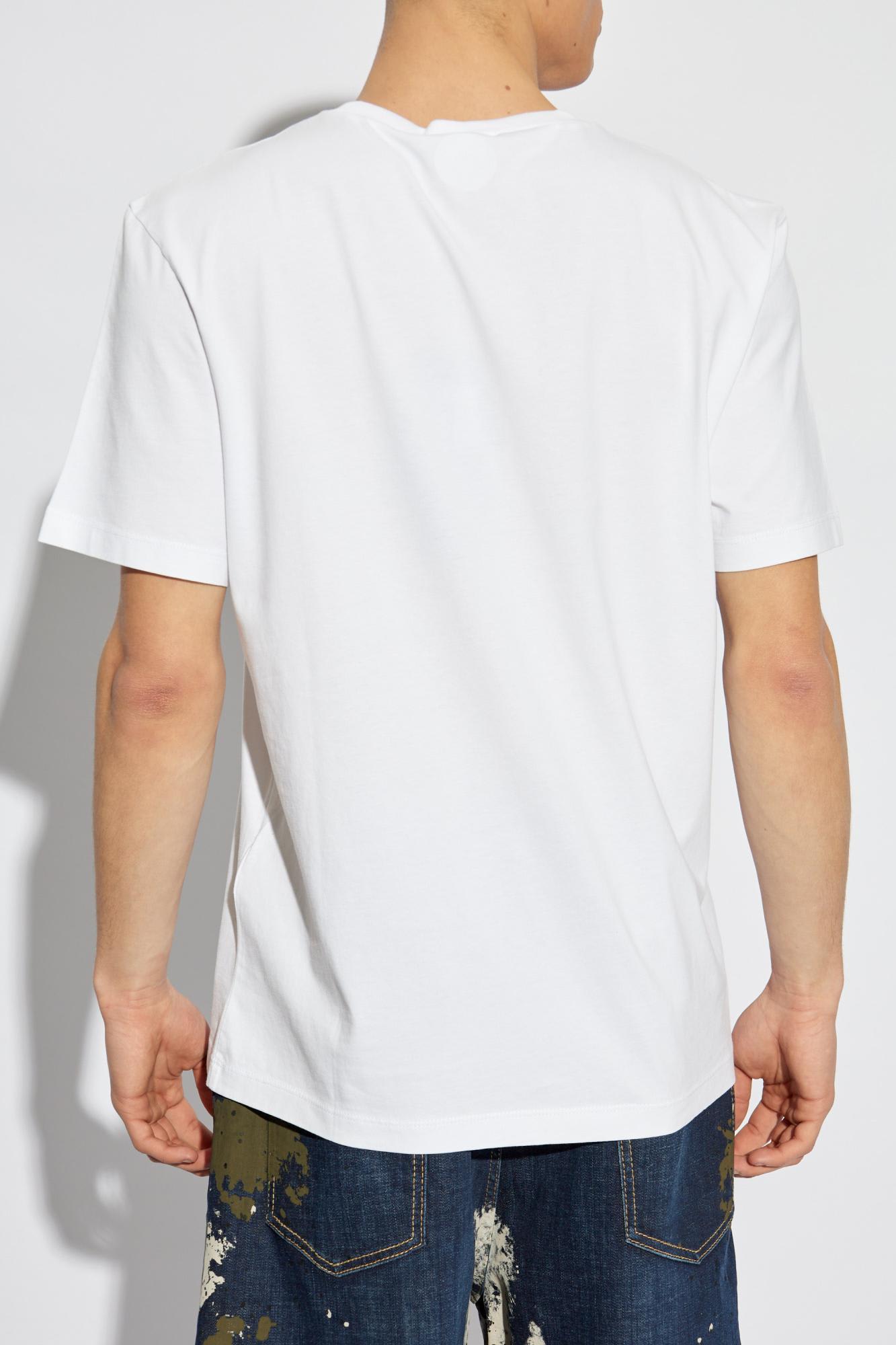 Dsquared2 Short-sleeved T-shirt In White