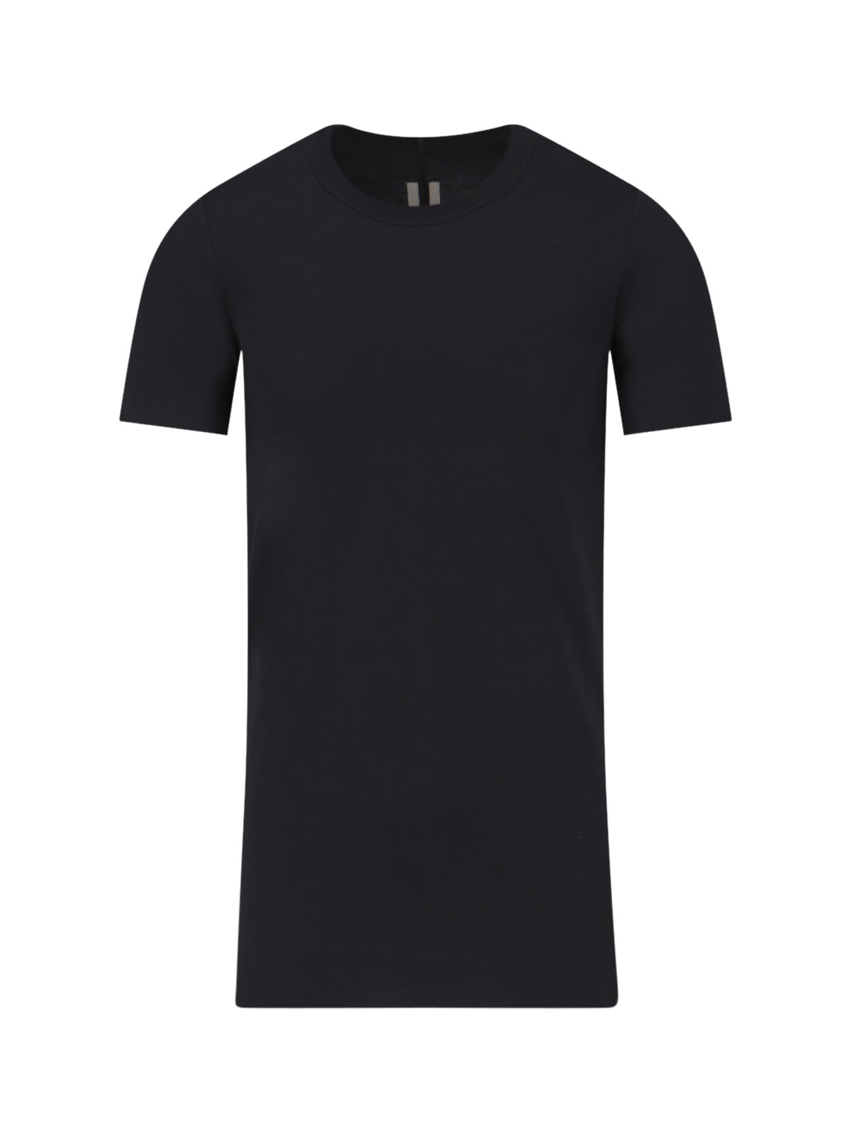 Rick Owens Basic T-shirt In Black