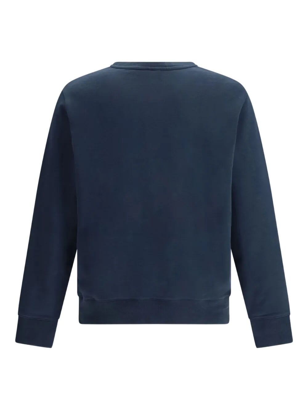 Maison Kitsuné Logo Sweatshirt In Blue