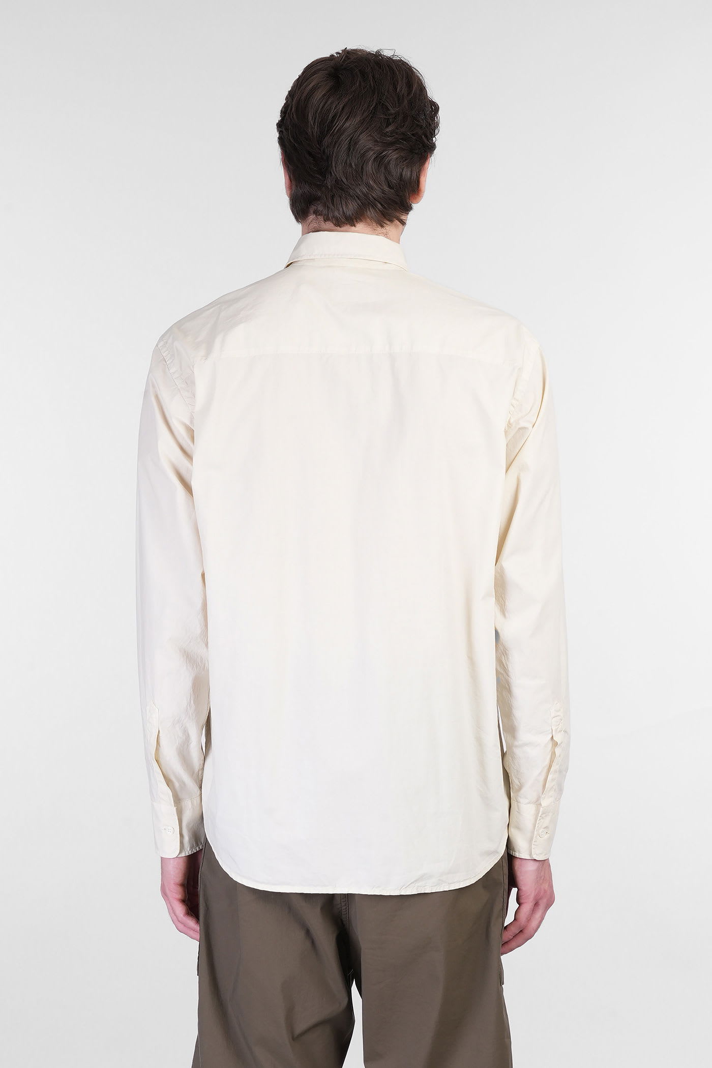 ASPESI FRED SHIRT IN BEIGE COTTON