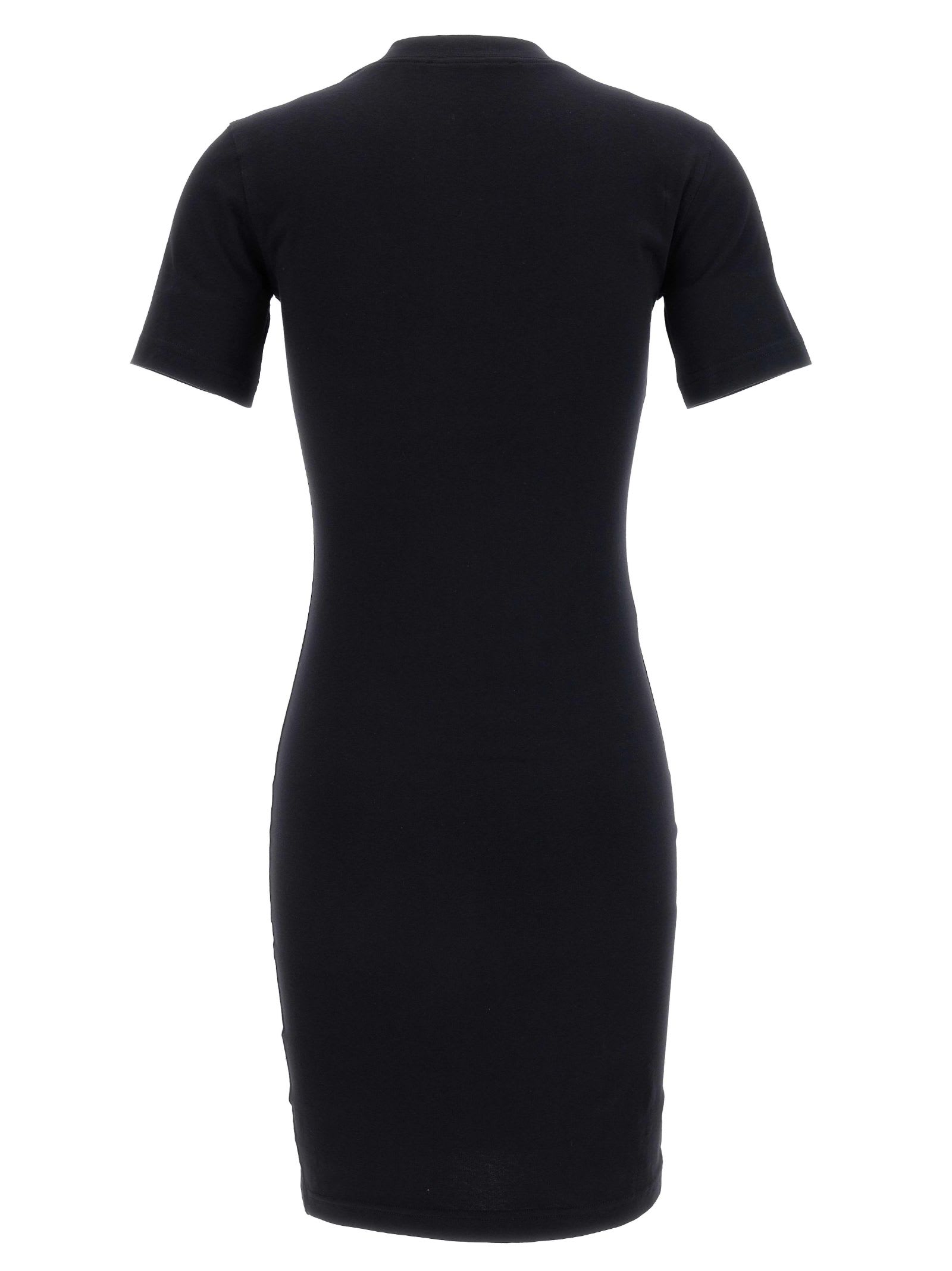 Shop Versace Jeans Couture Dress In Black