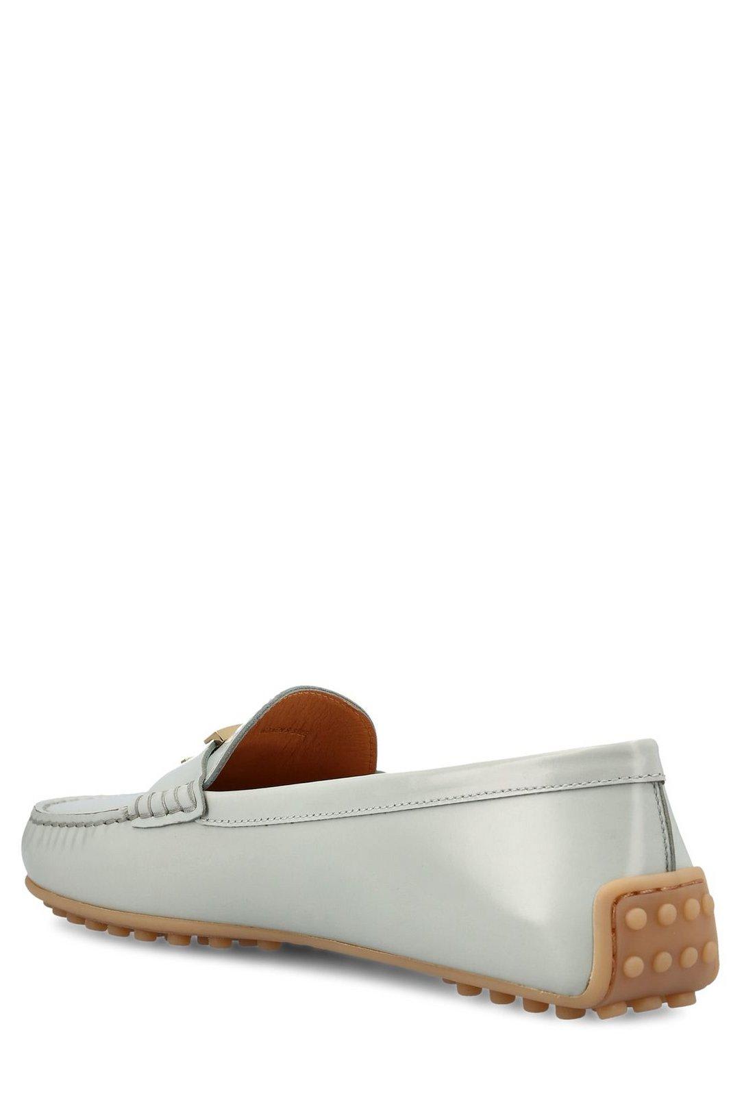 Tod's City Gommino Driving Loafers In Grigio