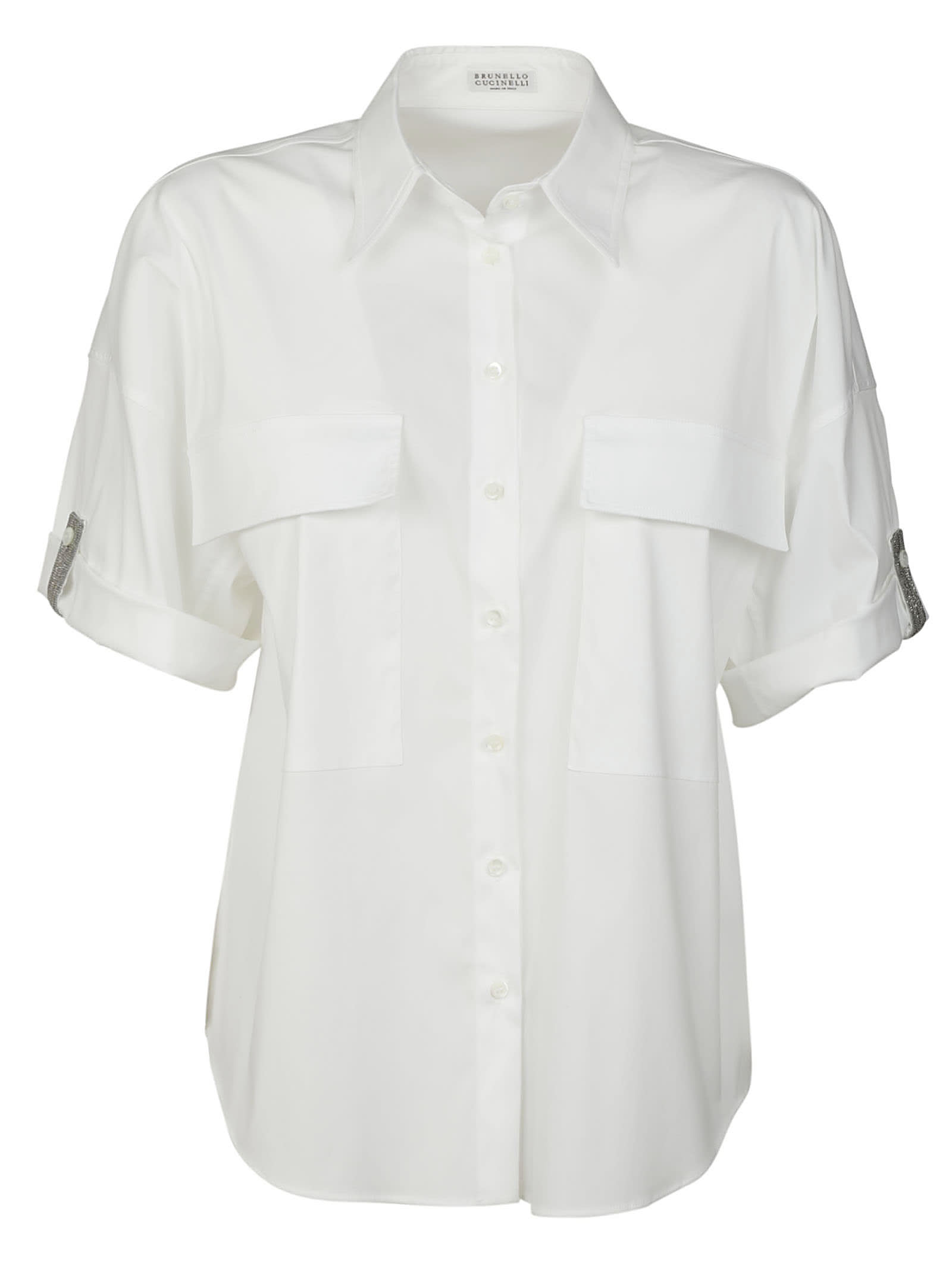 Brunello Cucinelli 2 Pockets Plain Shirt
