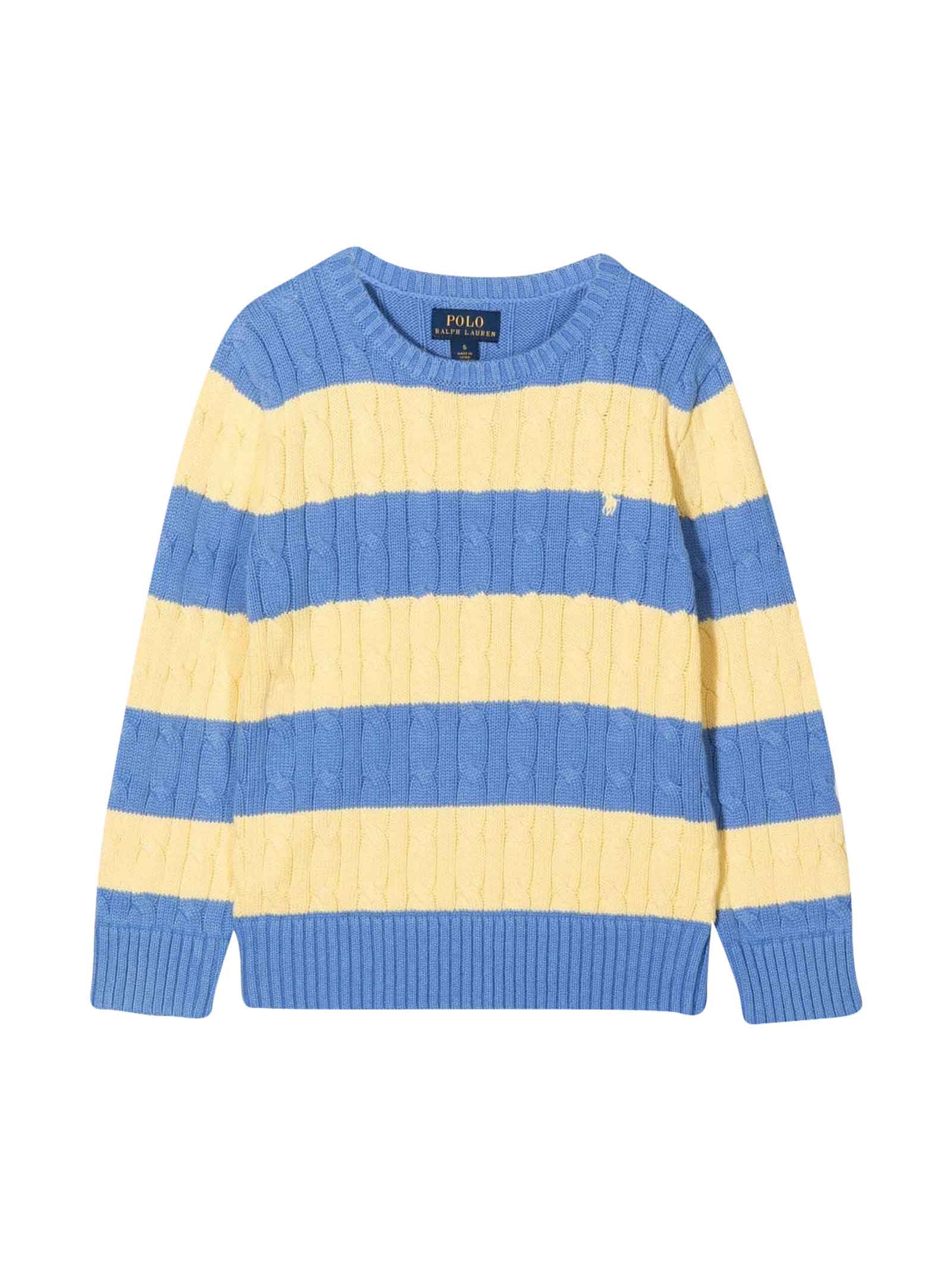 Ralph Lauren Yellow / Blue Pullover Boy