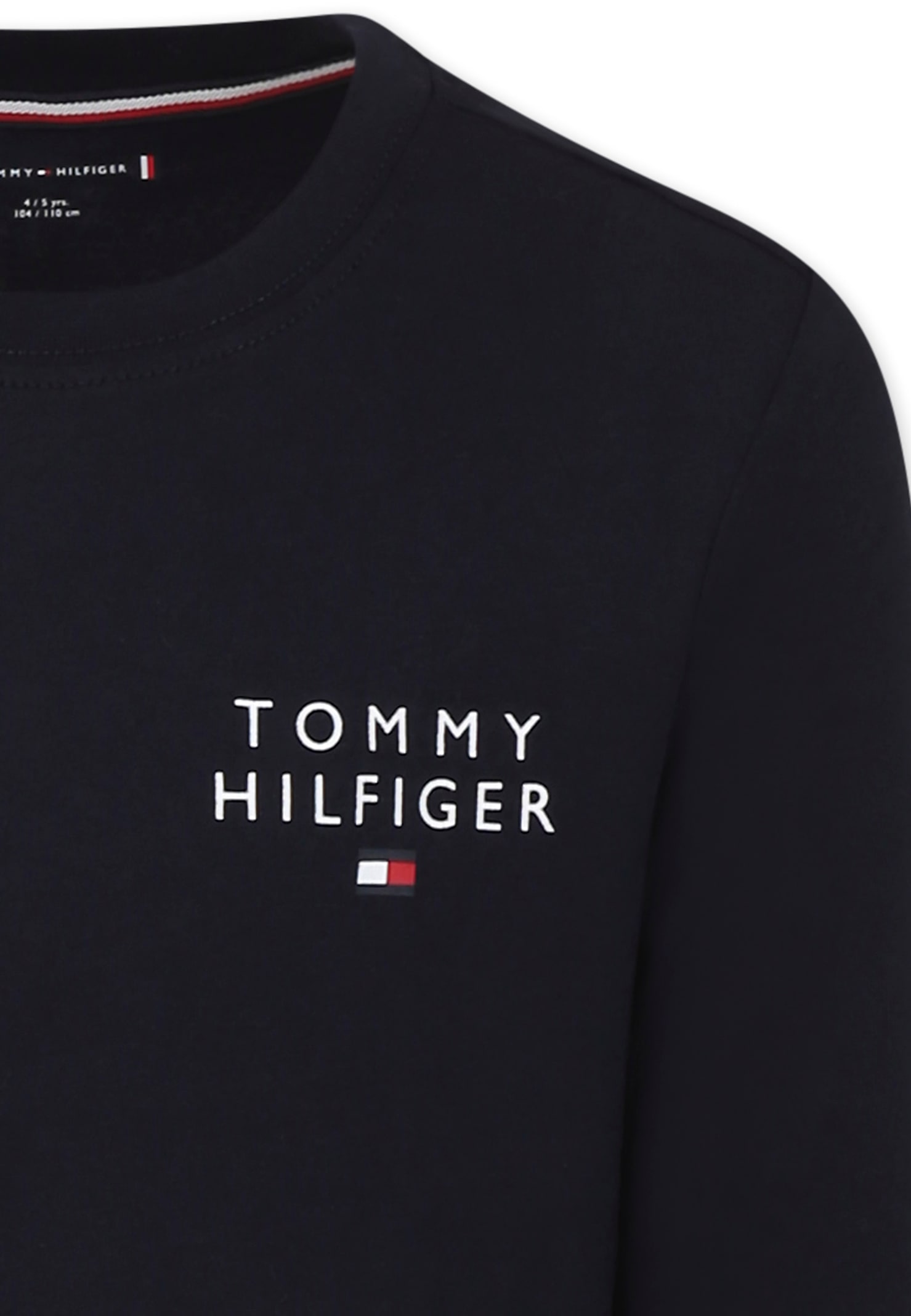Tommy Hilfiger Multicolor Pajamas For Boy With Logo In Black