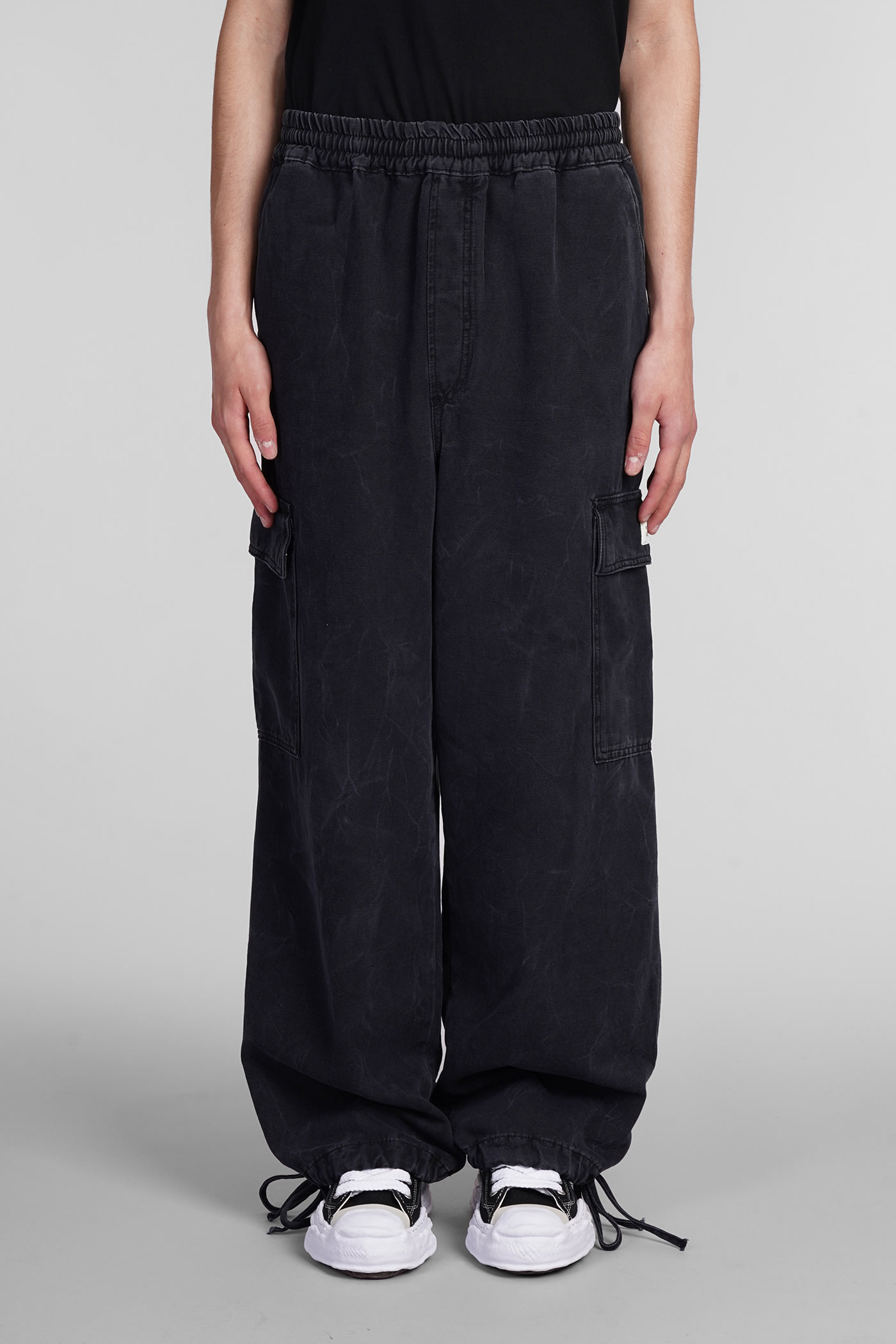 Études Pants In Black Cotton