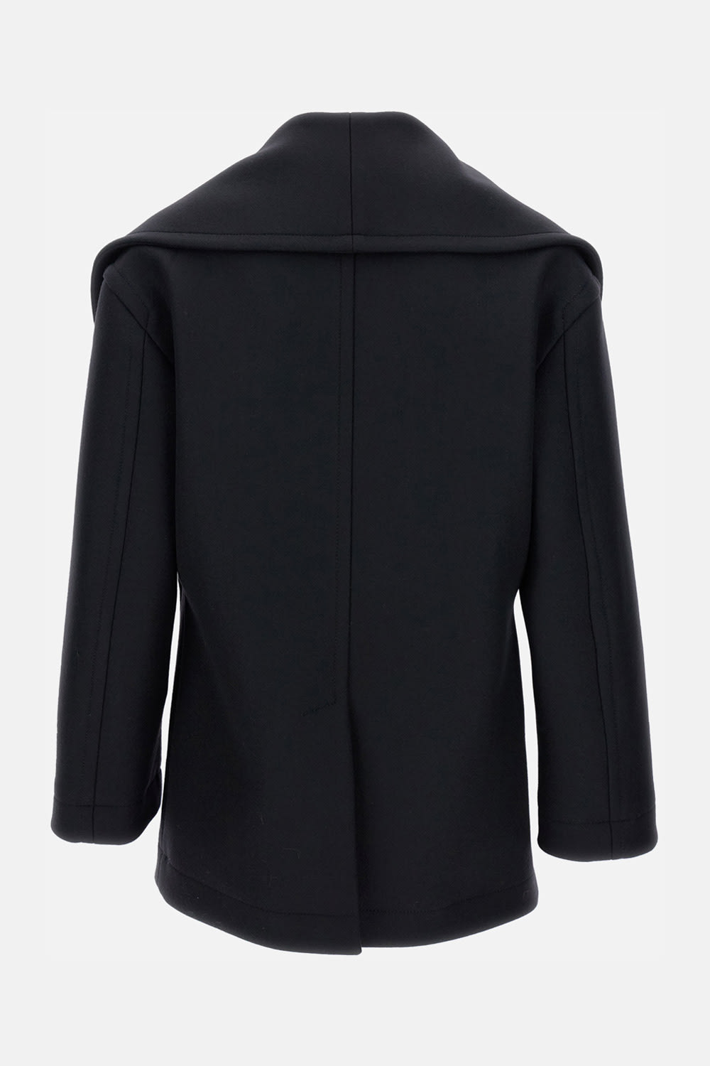 Bottega Veneta Coat In Black