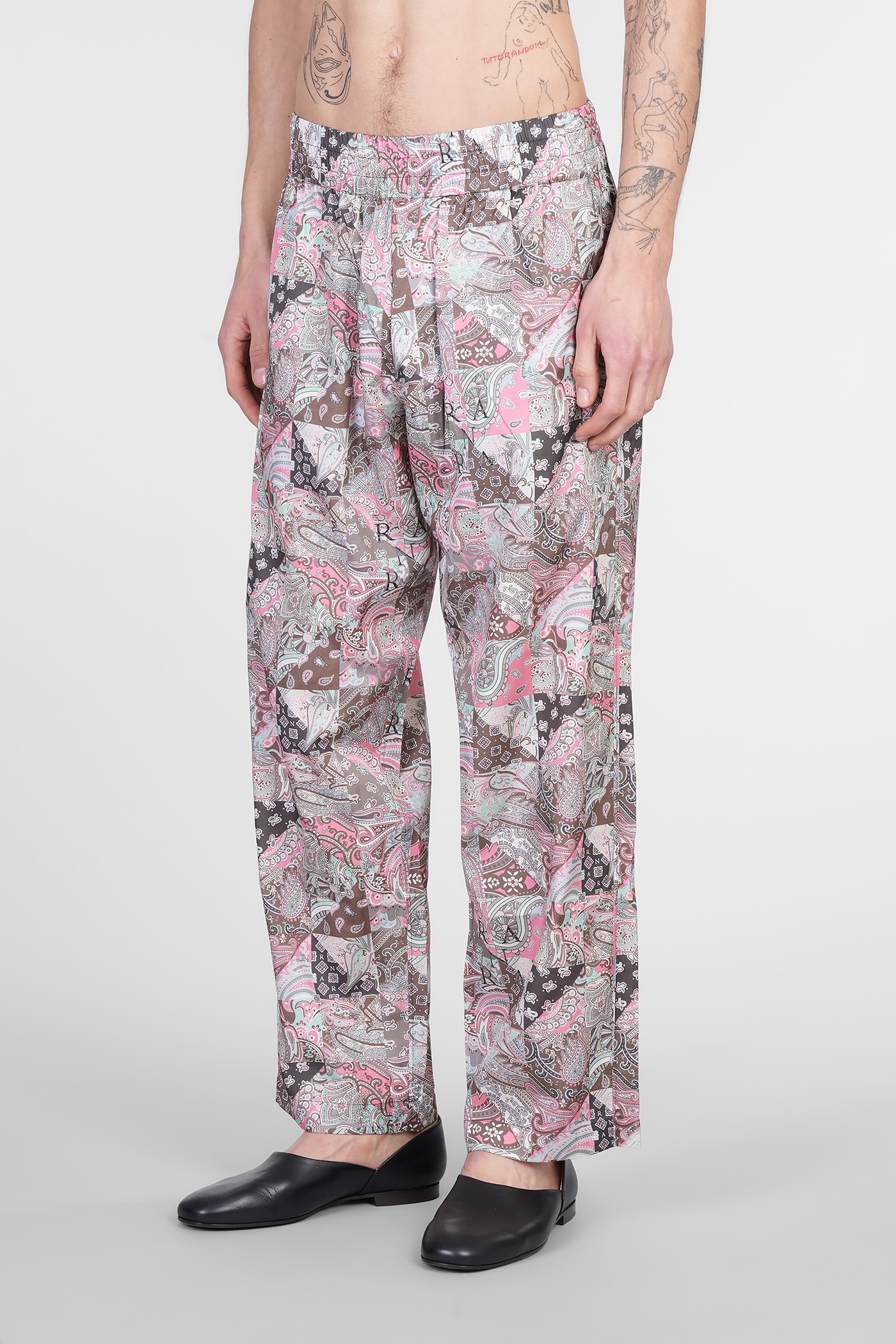 Ranra Way Pants In Multicolor Viscose