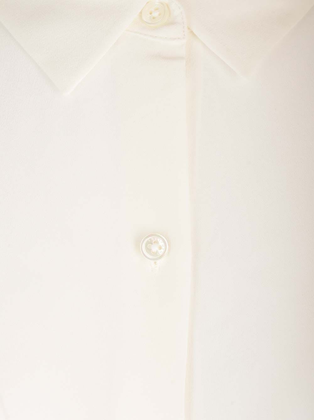 Shop Equipment Washed Silk Shirt In White