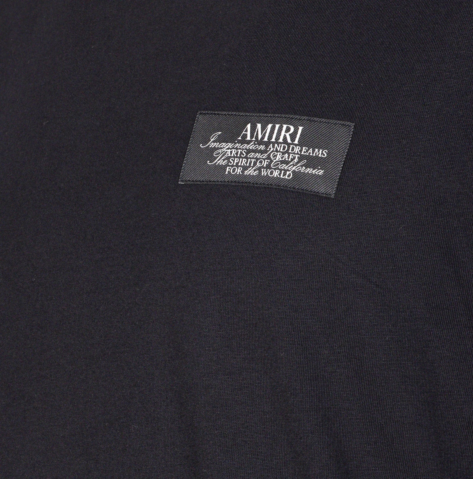 Amiri Crewneck Short Sleeves Spirit T-shirt