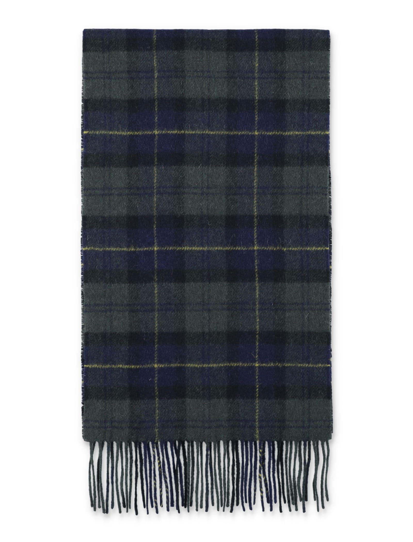Barbour Scarf Check In Blue