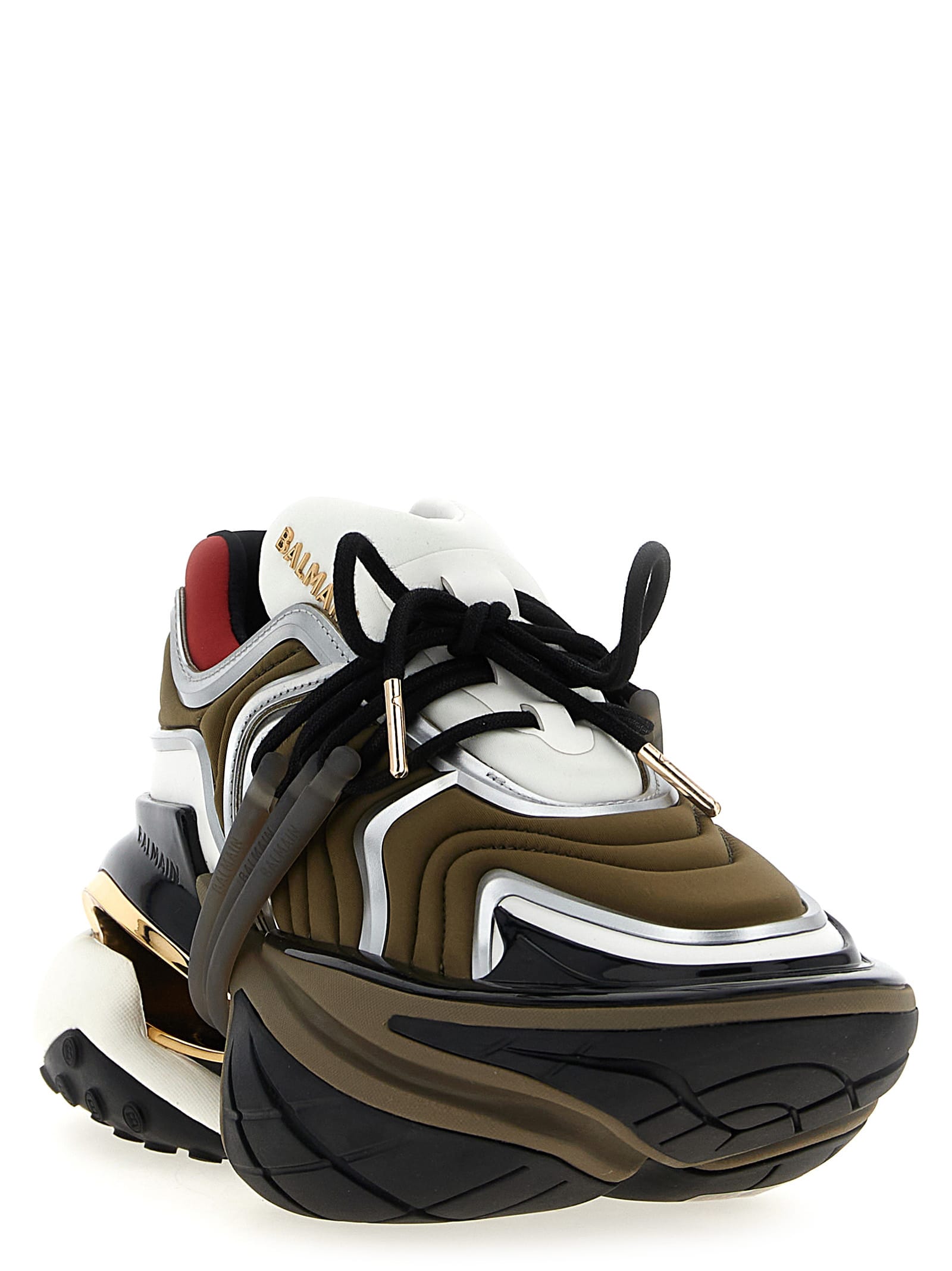 Balmain Unicorn Wave Sneakers Multicolor In Multi