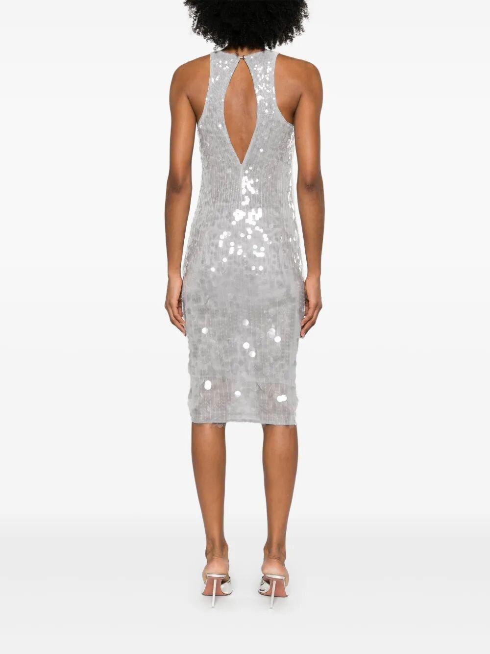 PATRIZIA PEPE SEQUIN SHEATH DRESS 