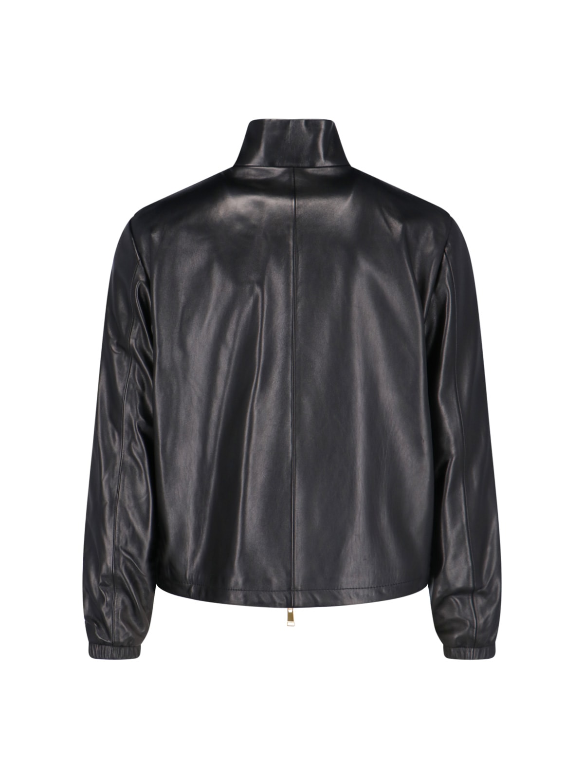 Versace Jacket High Collar Elastic Cuffs