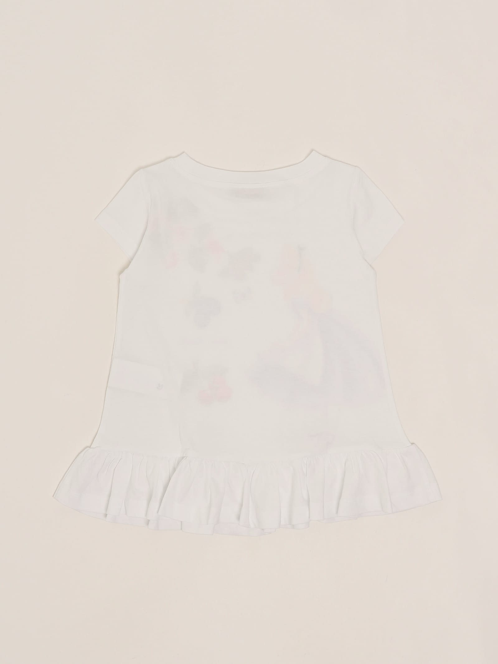 Monnalisa Maxi T-shirt T-shirt In White